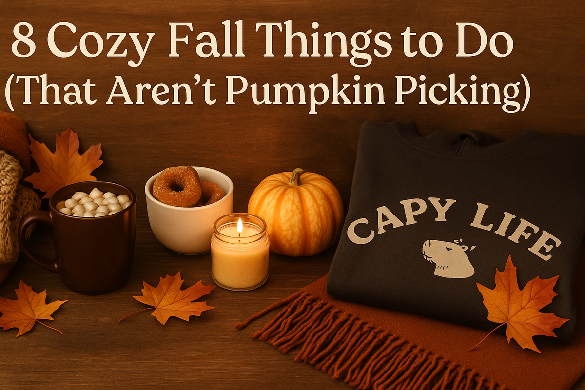 8 Cozy Fall Things to Do (That Aren’t Pumpkin Picking)