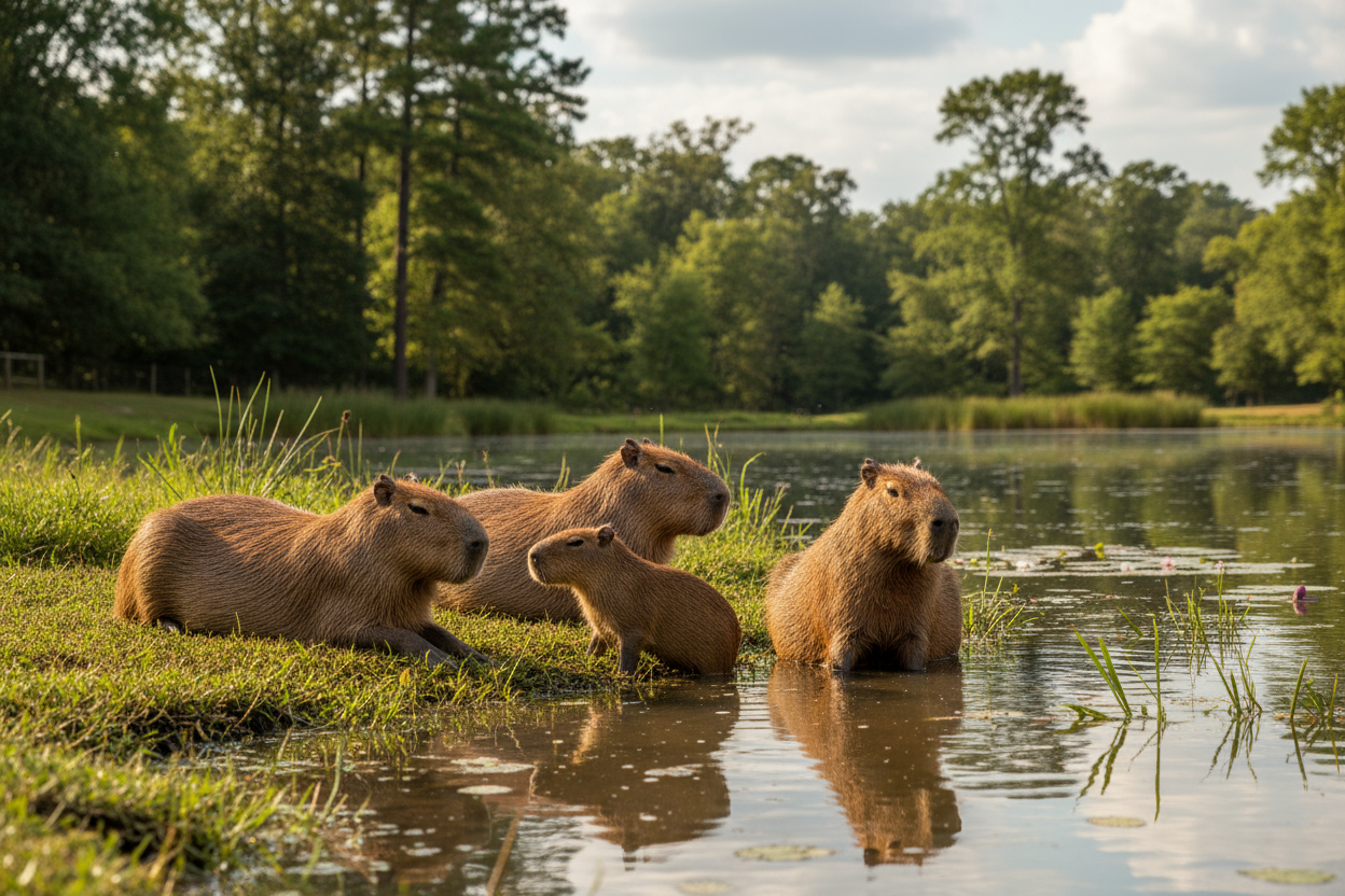 Fun Capybara Facts (For Kids & Animal Lovers)
