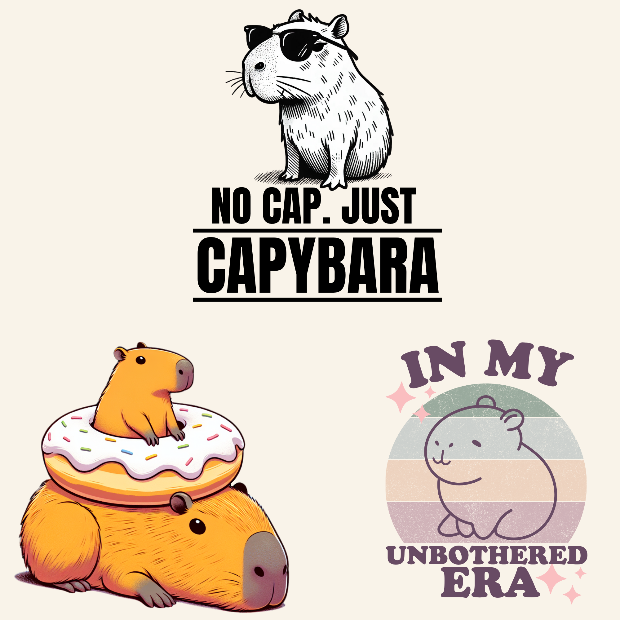 Shop Funny Capybara Kids Shirts — Unique Animal Tees for Creative, Quirky Kids