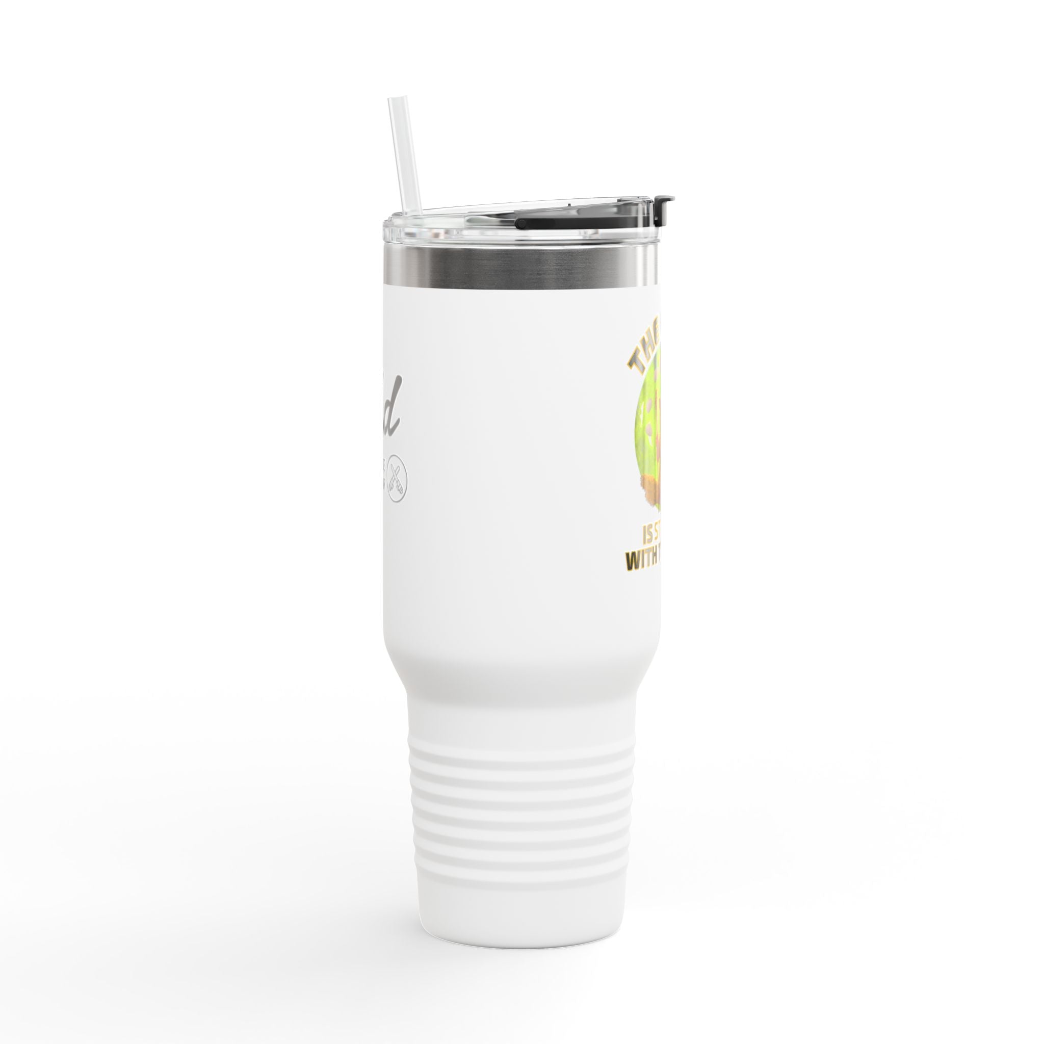 Star Wars Travel Mug – The Chill Is Strong With This One – Funny Capybara Parody – Insulated Coffee Tumbler – Sci-Fi Gift for Nerds and Geeks