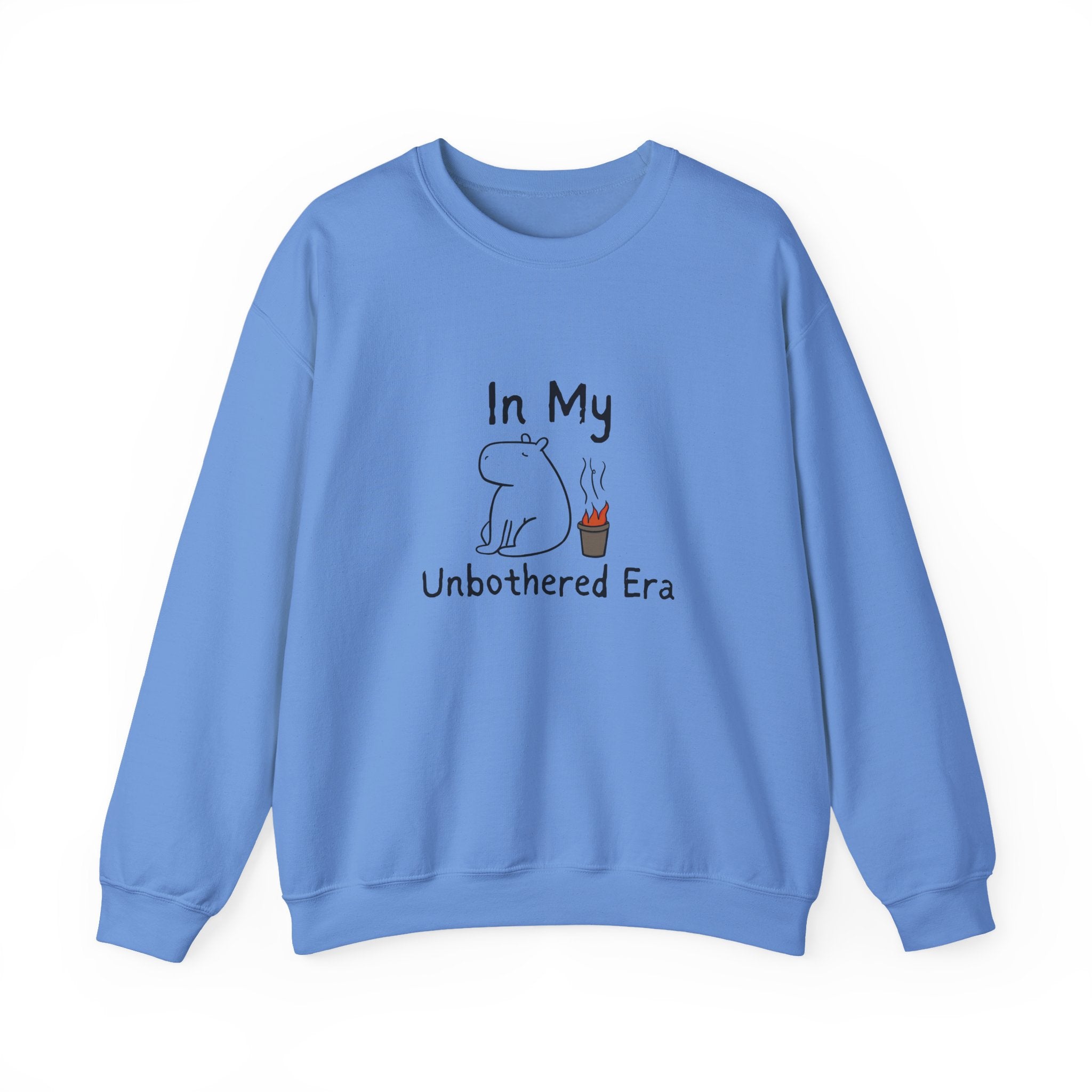 "In My Unbothered Era" Capybara Adult Sweatshirt