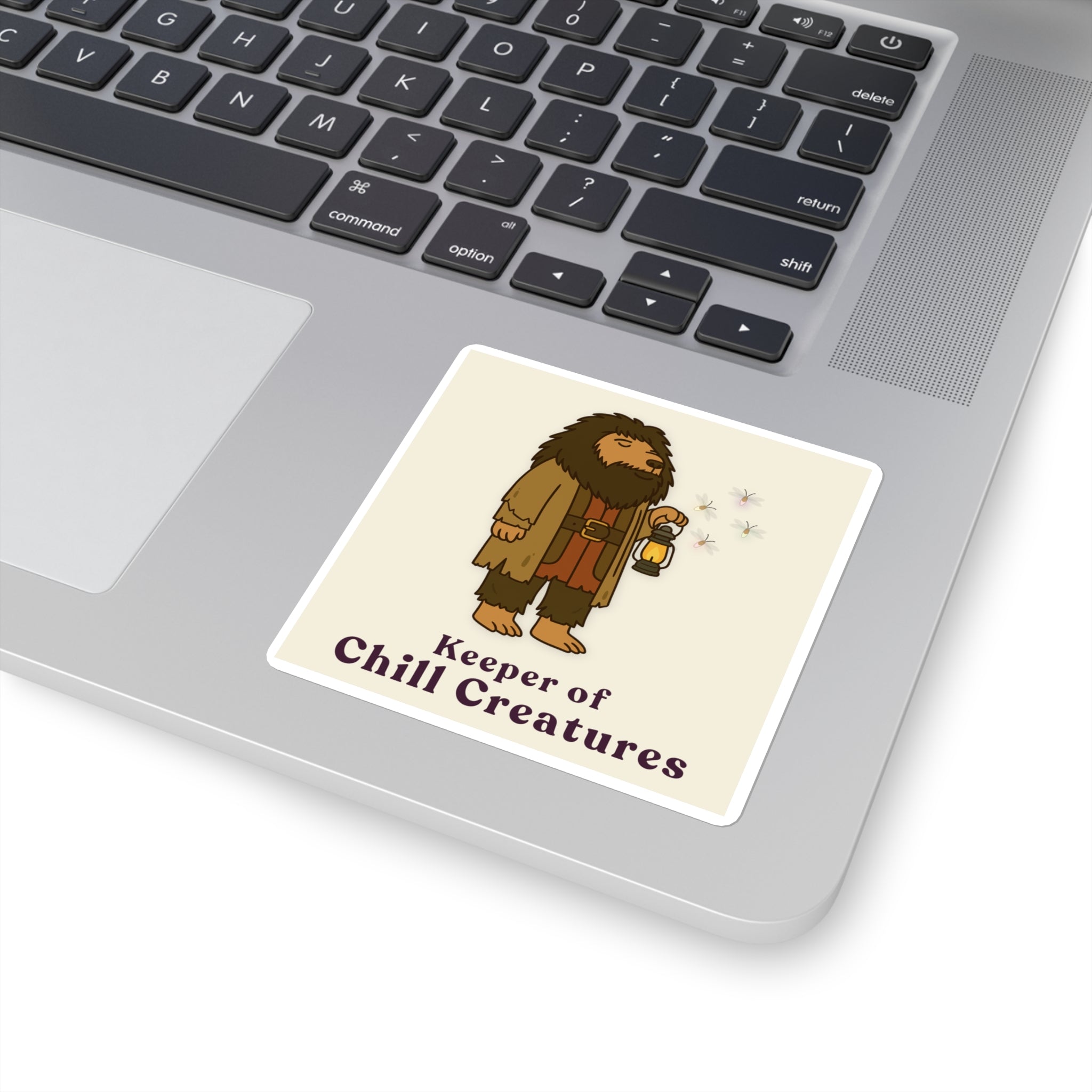 Keeper of Calm Creatures Sticker – Capygrid Capybara Wizard School Vinyl Sticker
