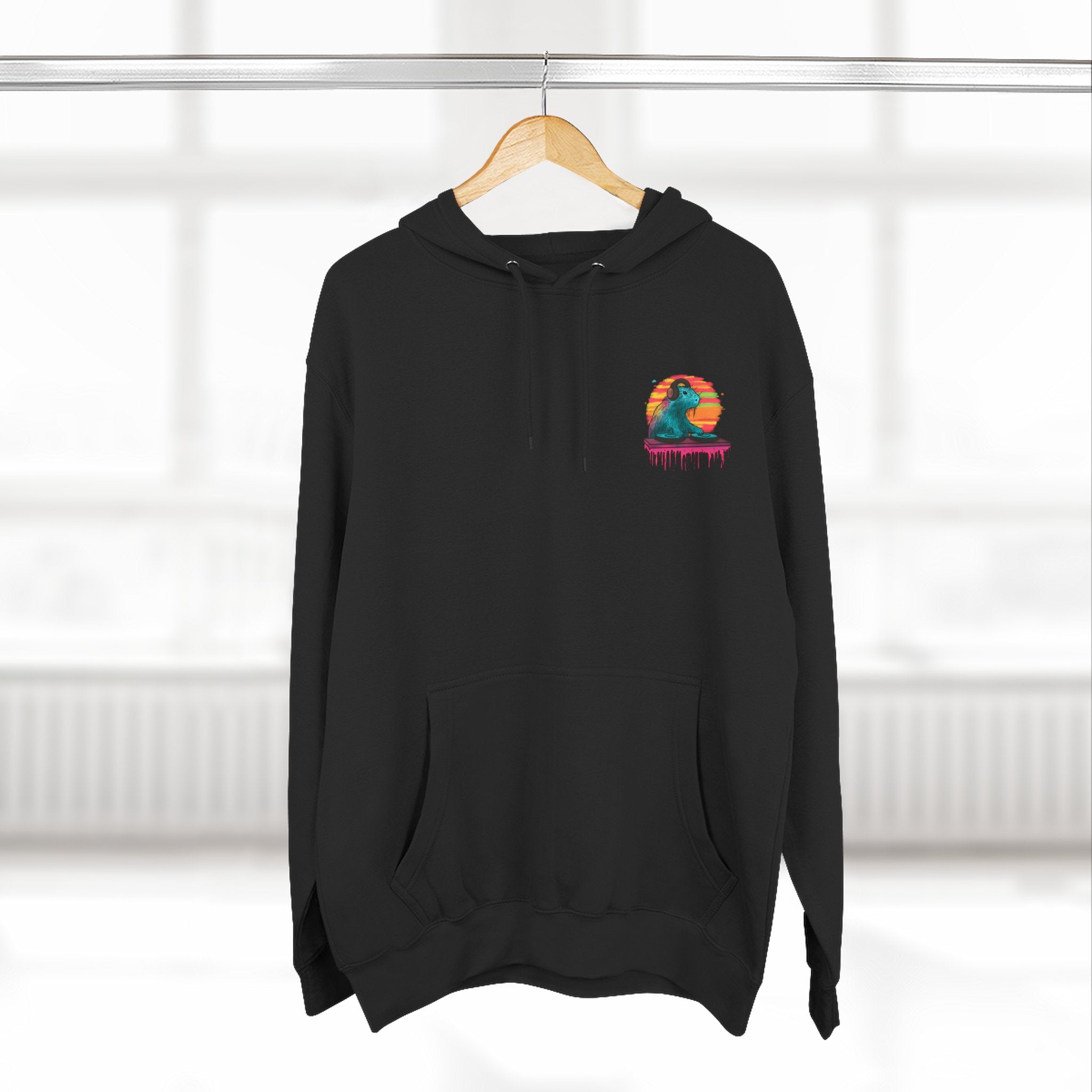 DJ Capybara - Lane Seven Premium Fleece Adult Hoodie