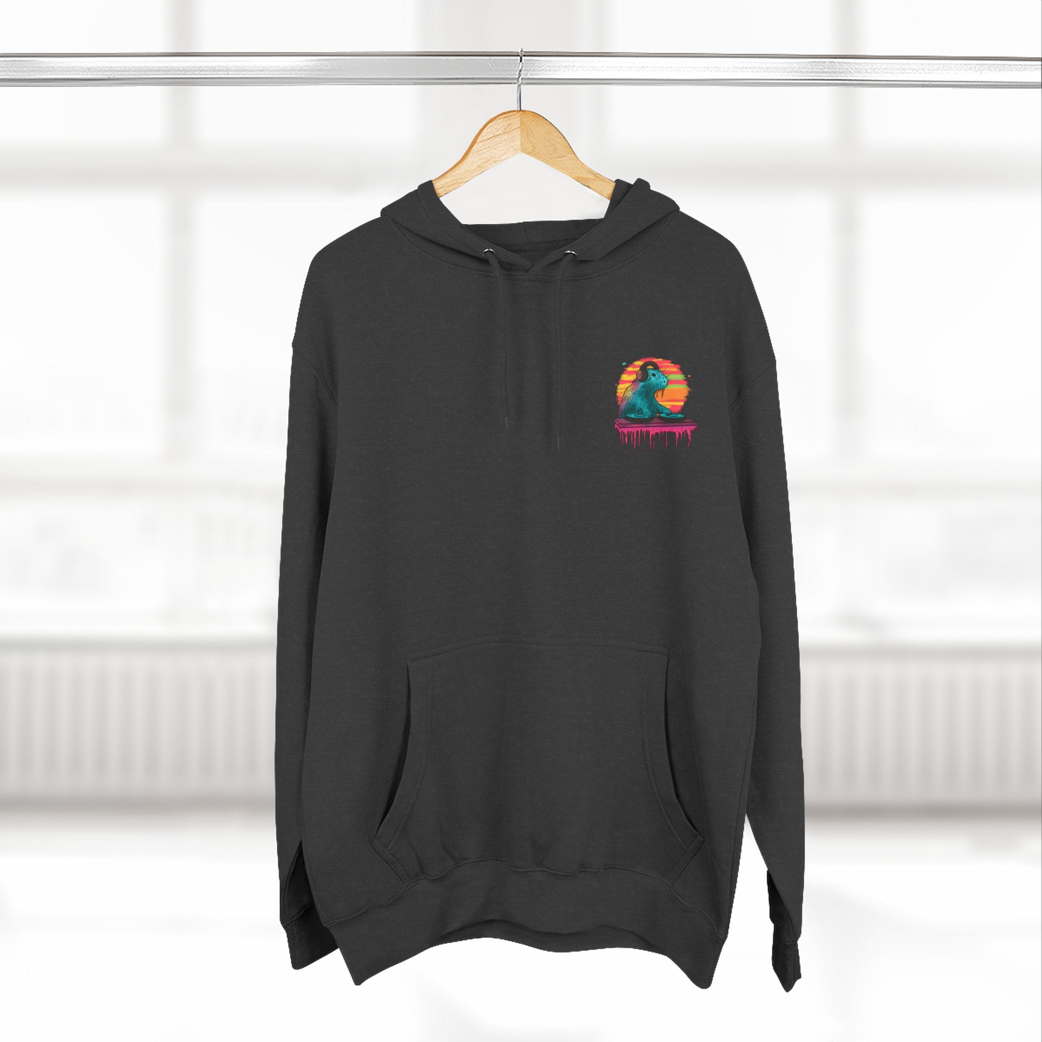 DJ Capybara - Lane Seven Premium Fleece Adult Hoodie