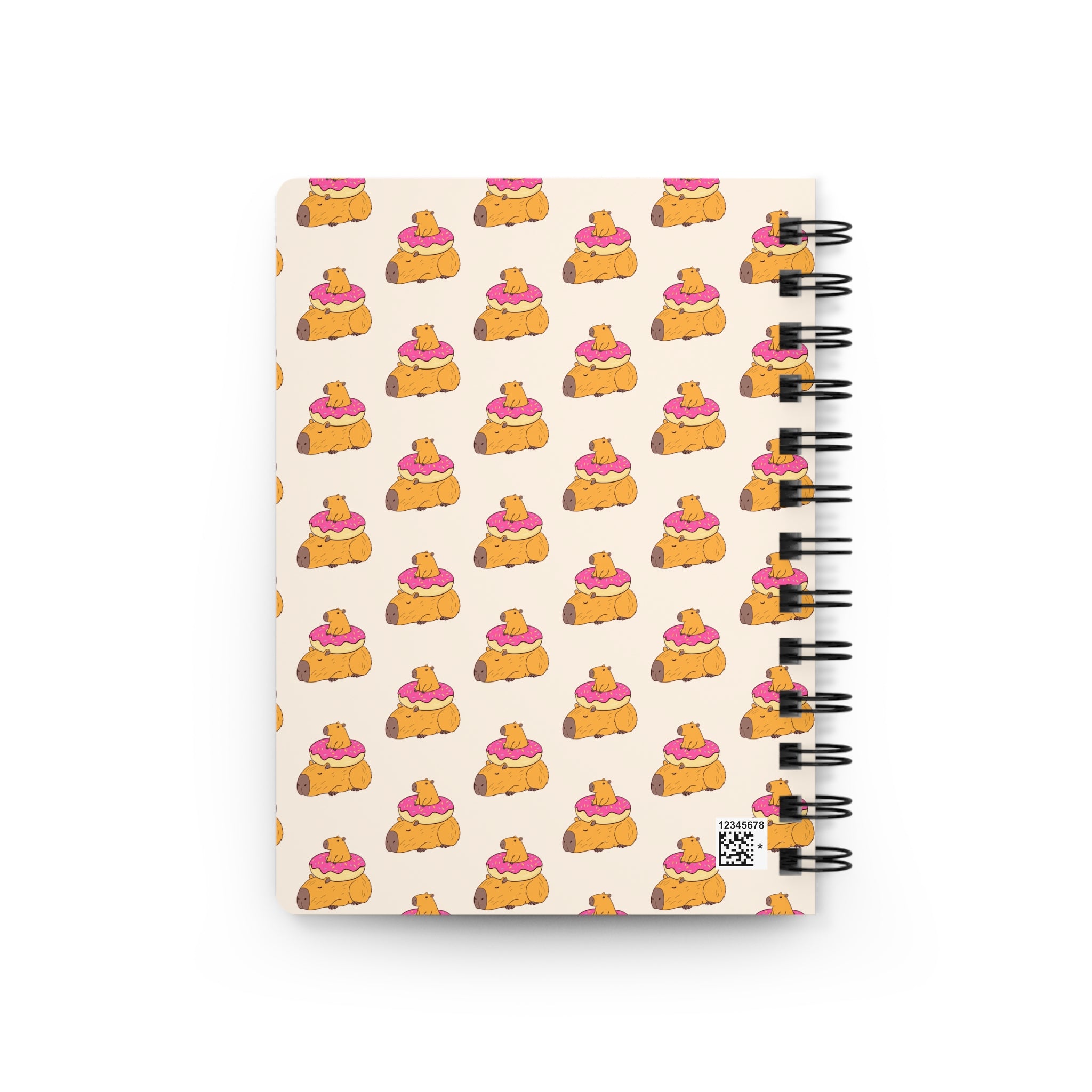 Cute Capybara Notebook – Donut Capy Cozy Journal