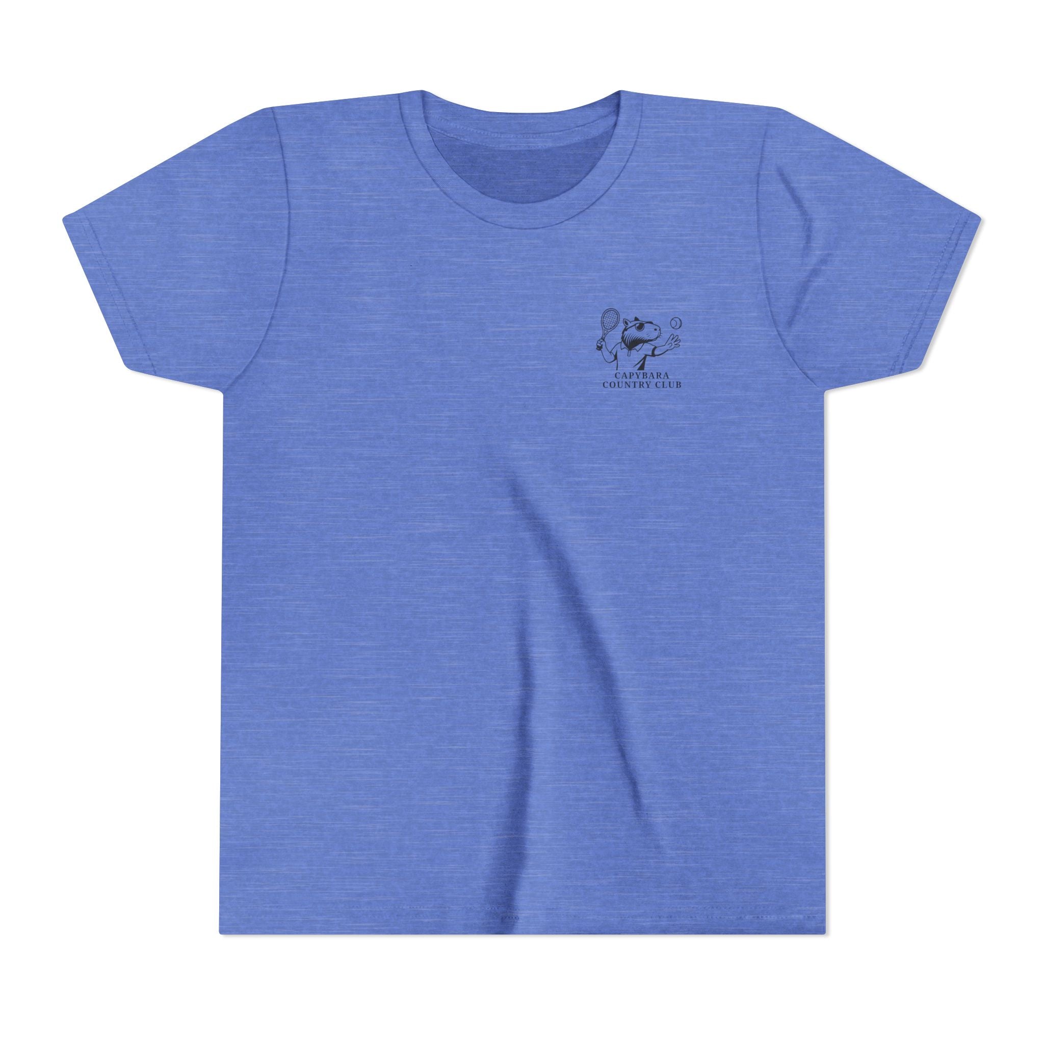 Kids Tennis Shirt – Funny Capybara Line Judge Tee – “You Can't Be Serious” Youth Sports Shirt for Tennis Practice or Gift