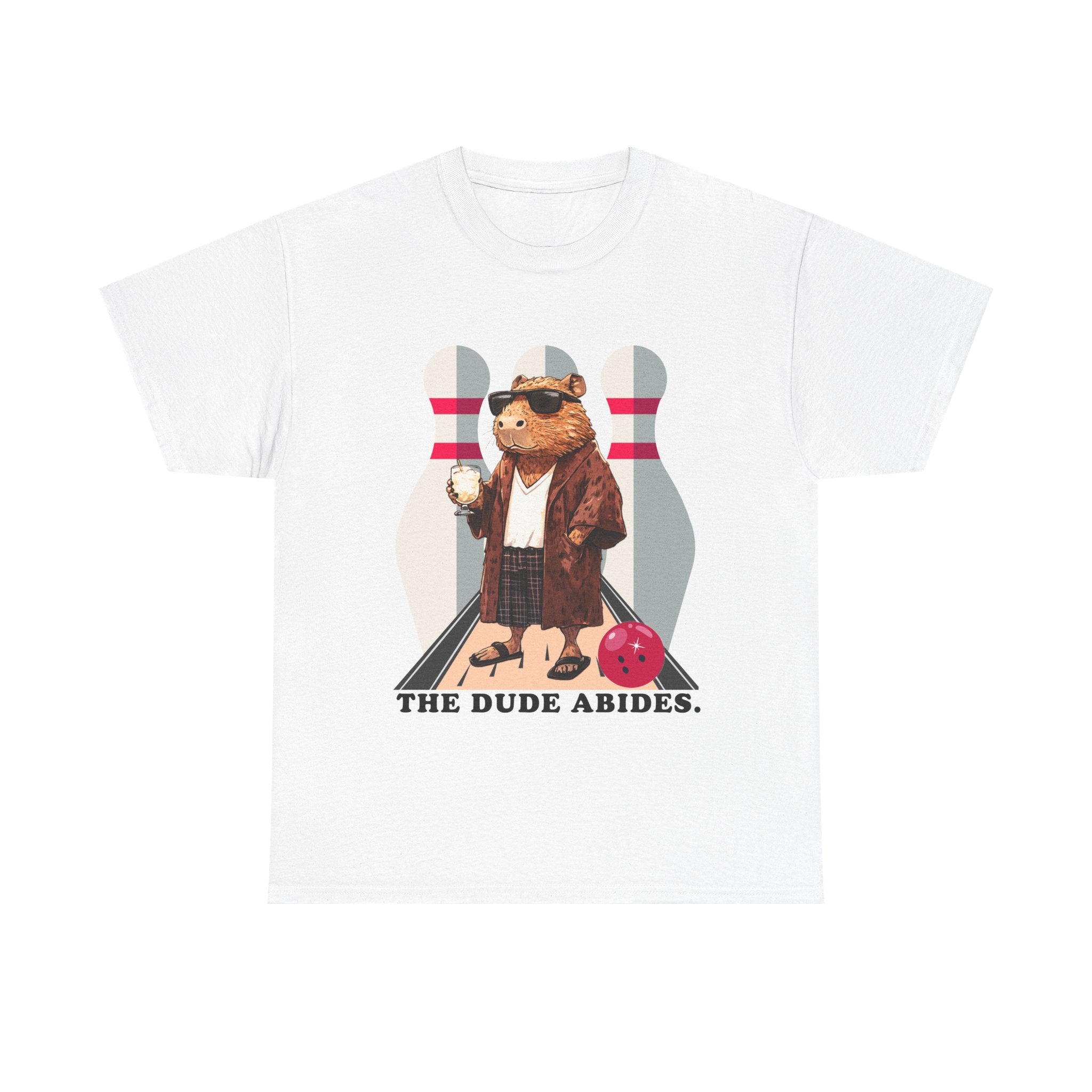 The Big Capybowski - 'The Dude Abides' - Big Lewboski Fan TShirt