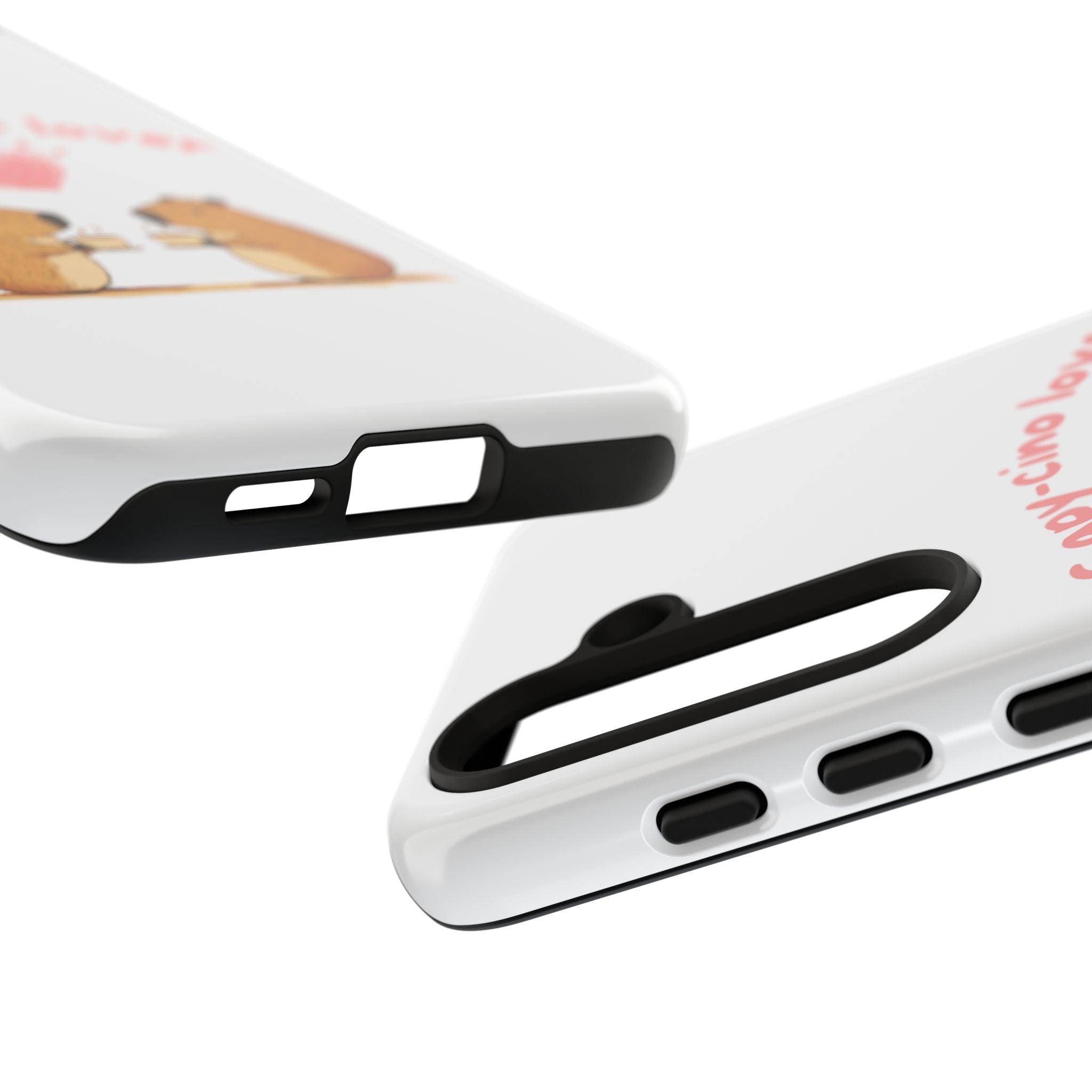 Cute Capybara Phone Case (Capy-cino Lover Series)