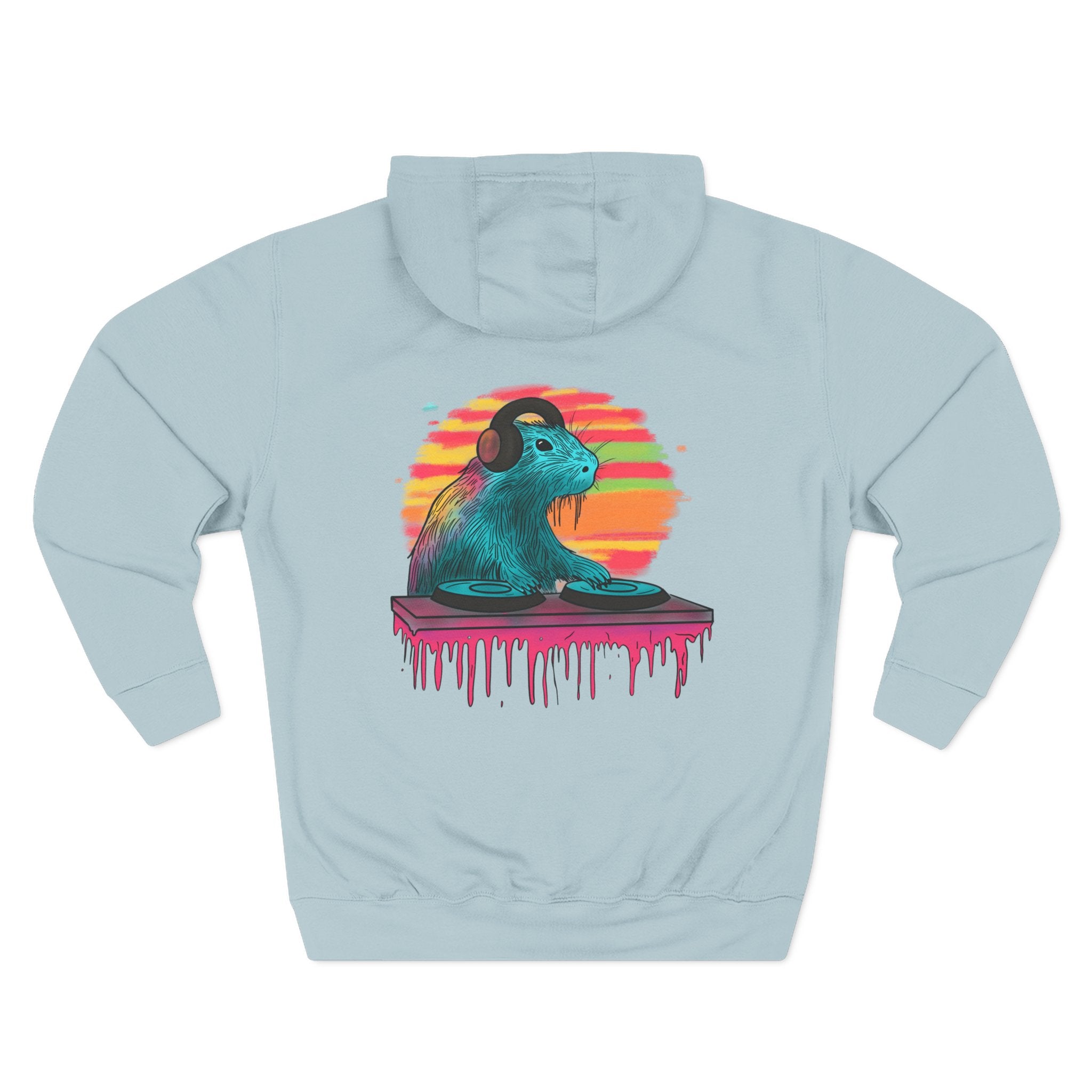 DJ Capybara - Lane Seven Premium Fleece Adult Hoodie