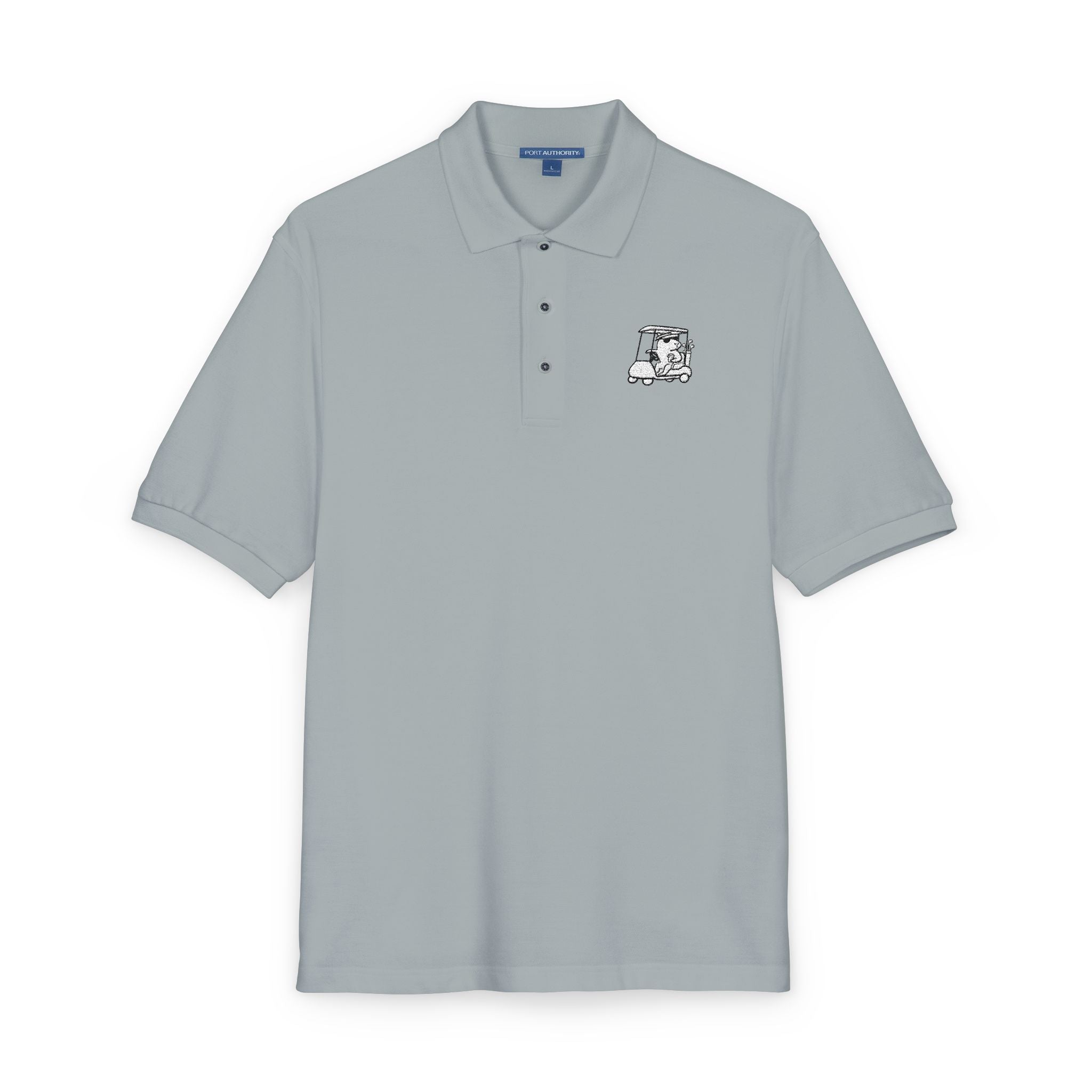 Capybara Cart Captain - Funny Golf Polo Shirt