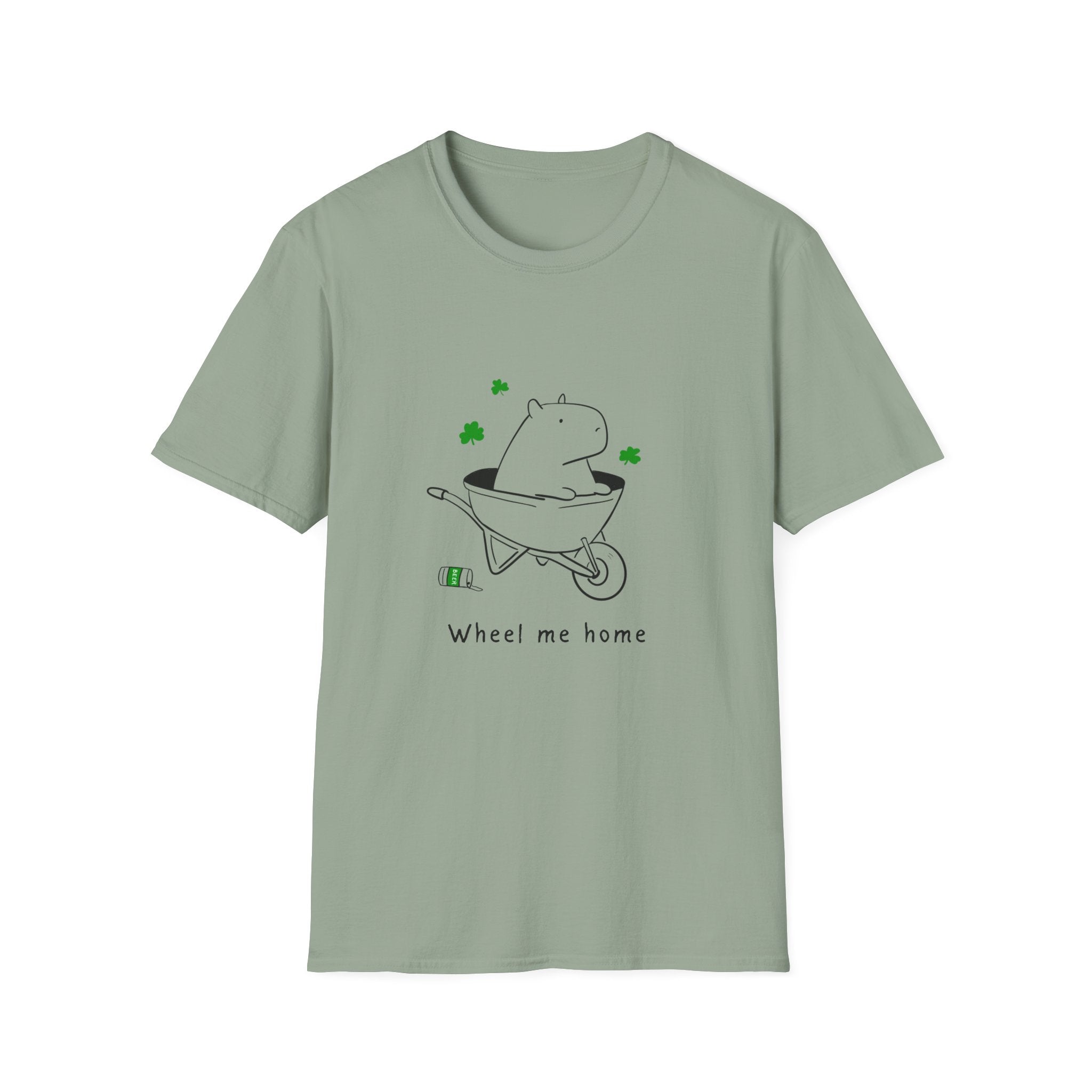 Capybara St Patricks Day t-shirt design - view 4