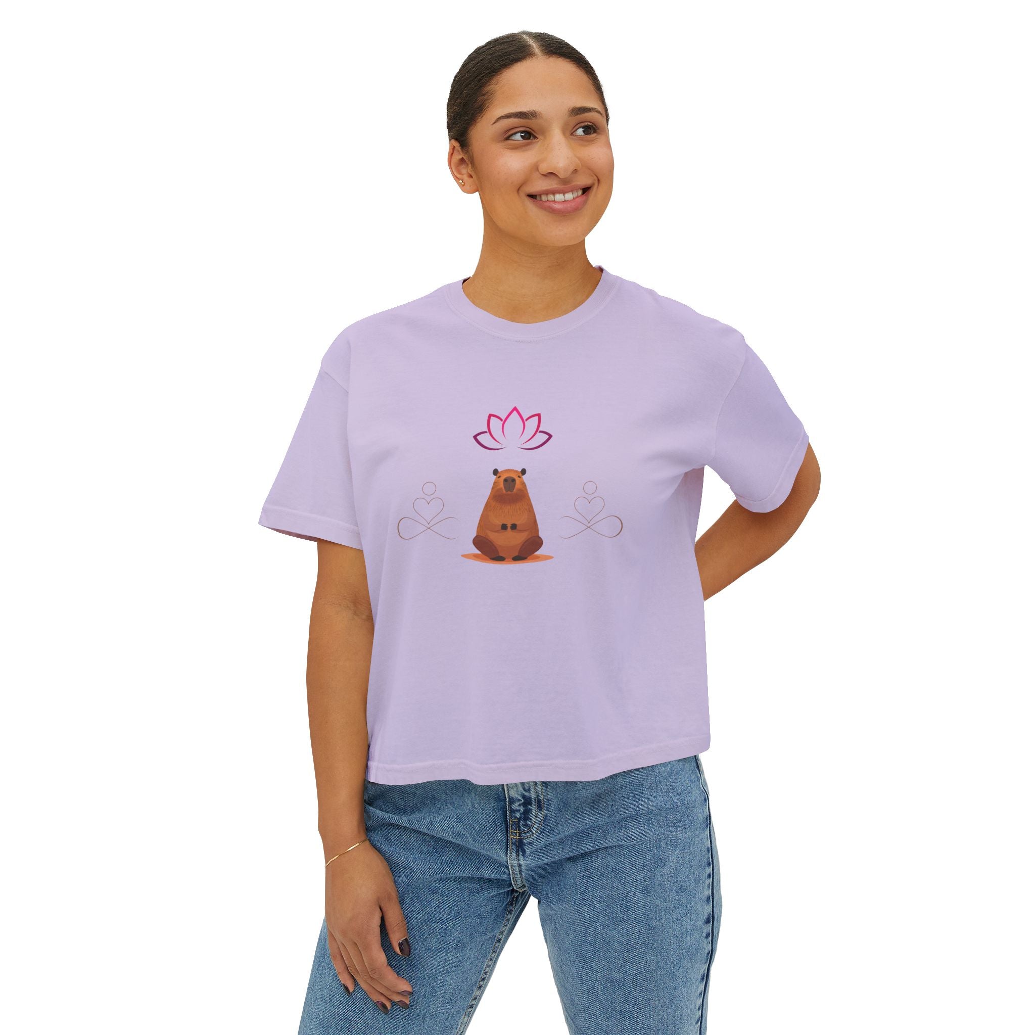 Zen & Unbothered - Women's Boxy Shirt