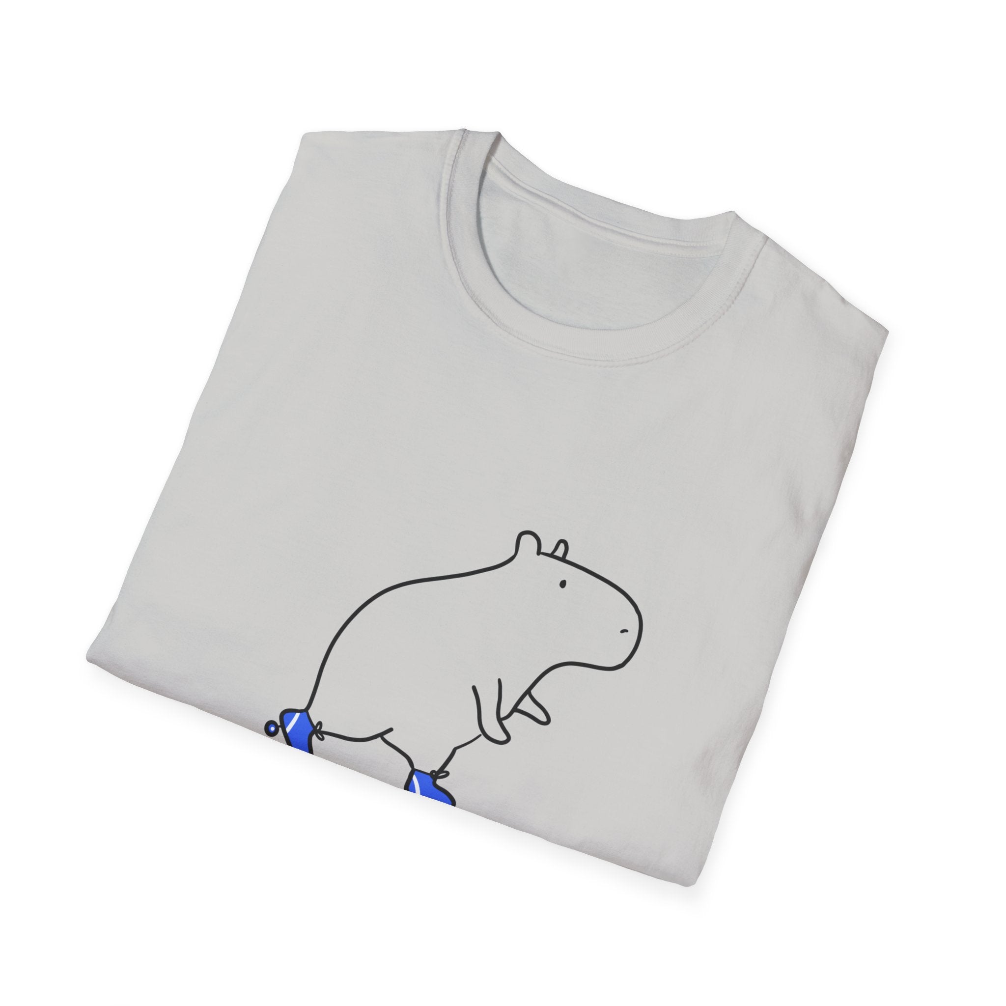 "Off to Shenan-again" Capybara Funny Adult Tee