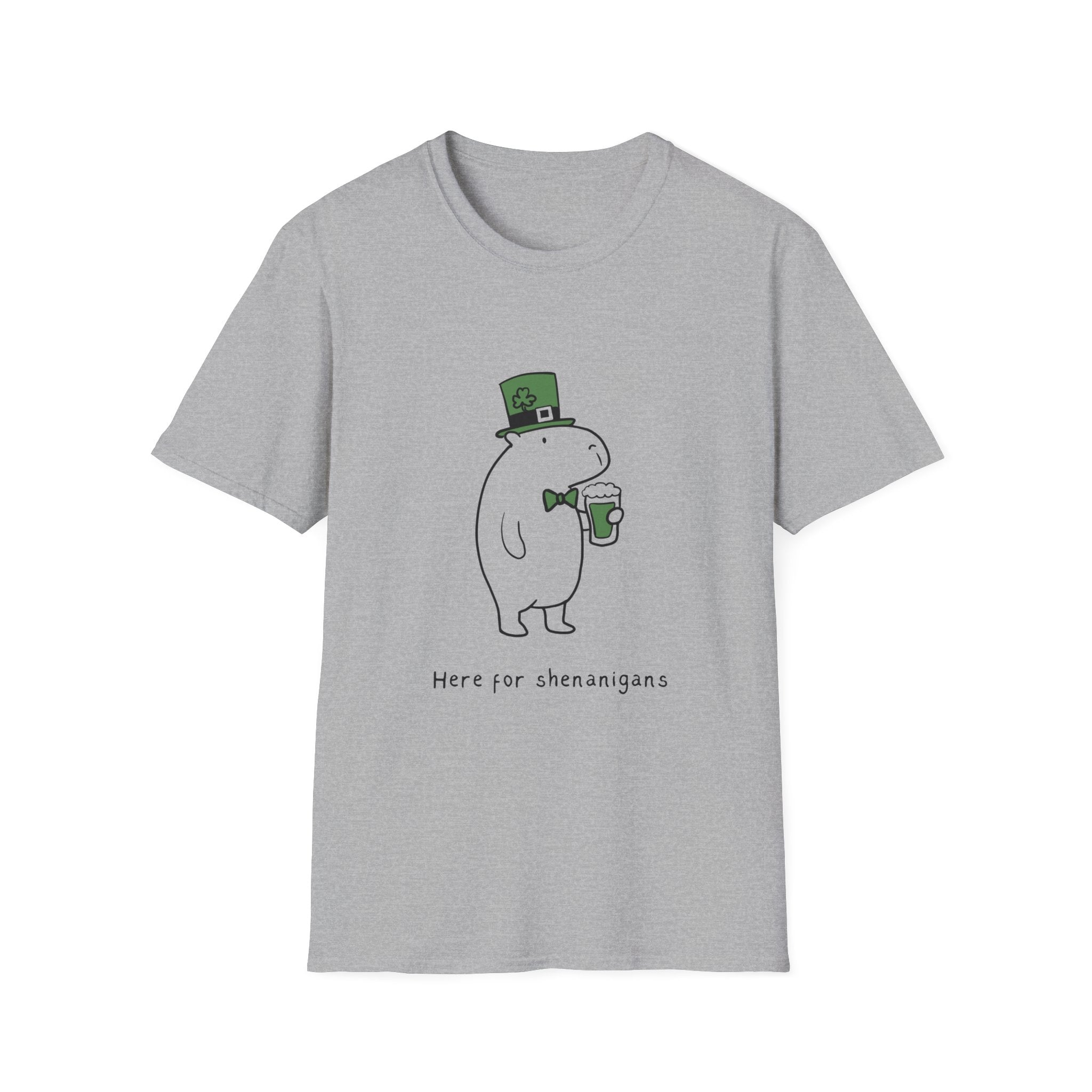 Capybara St Patricks Day t-shirt design - view 3
