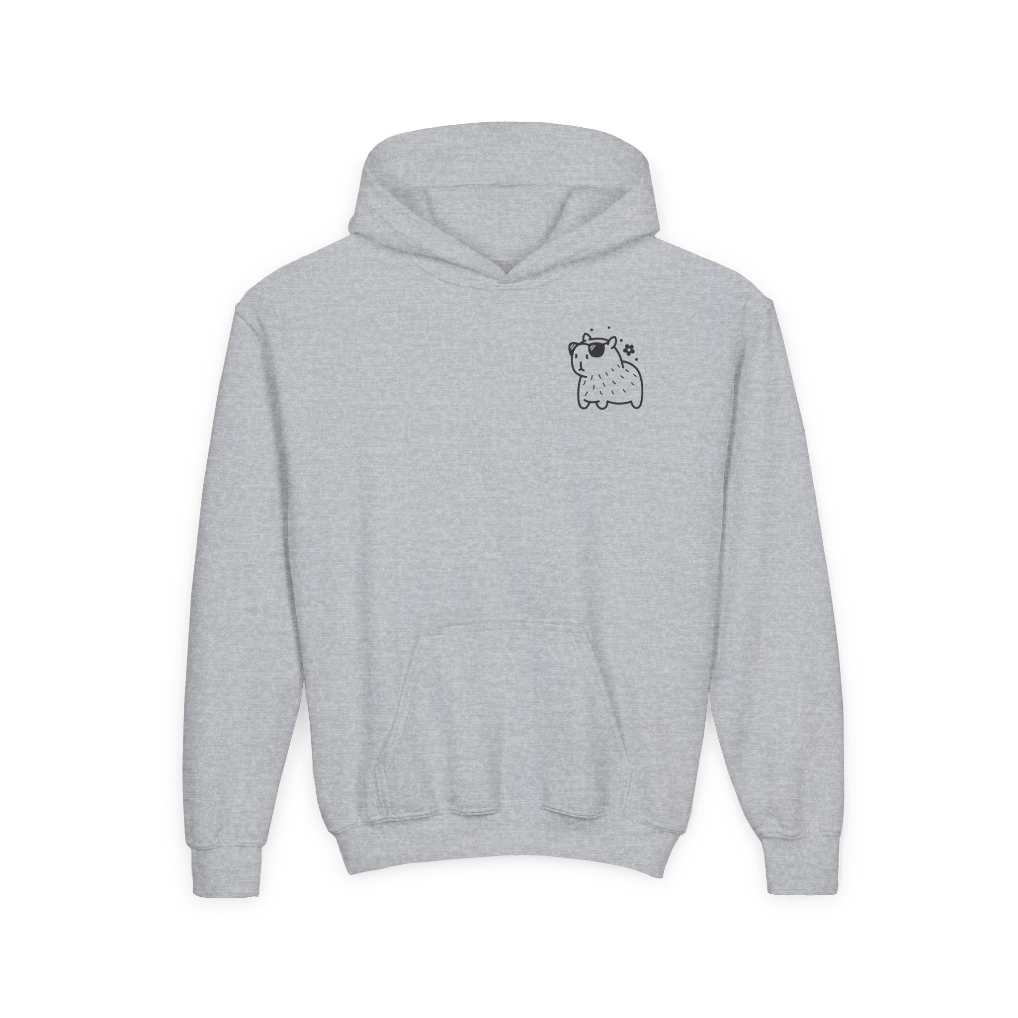 Kawaii No Cap, Just Capybara Kids Hoodie