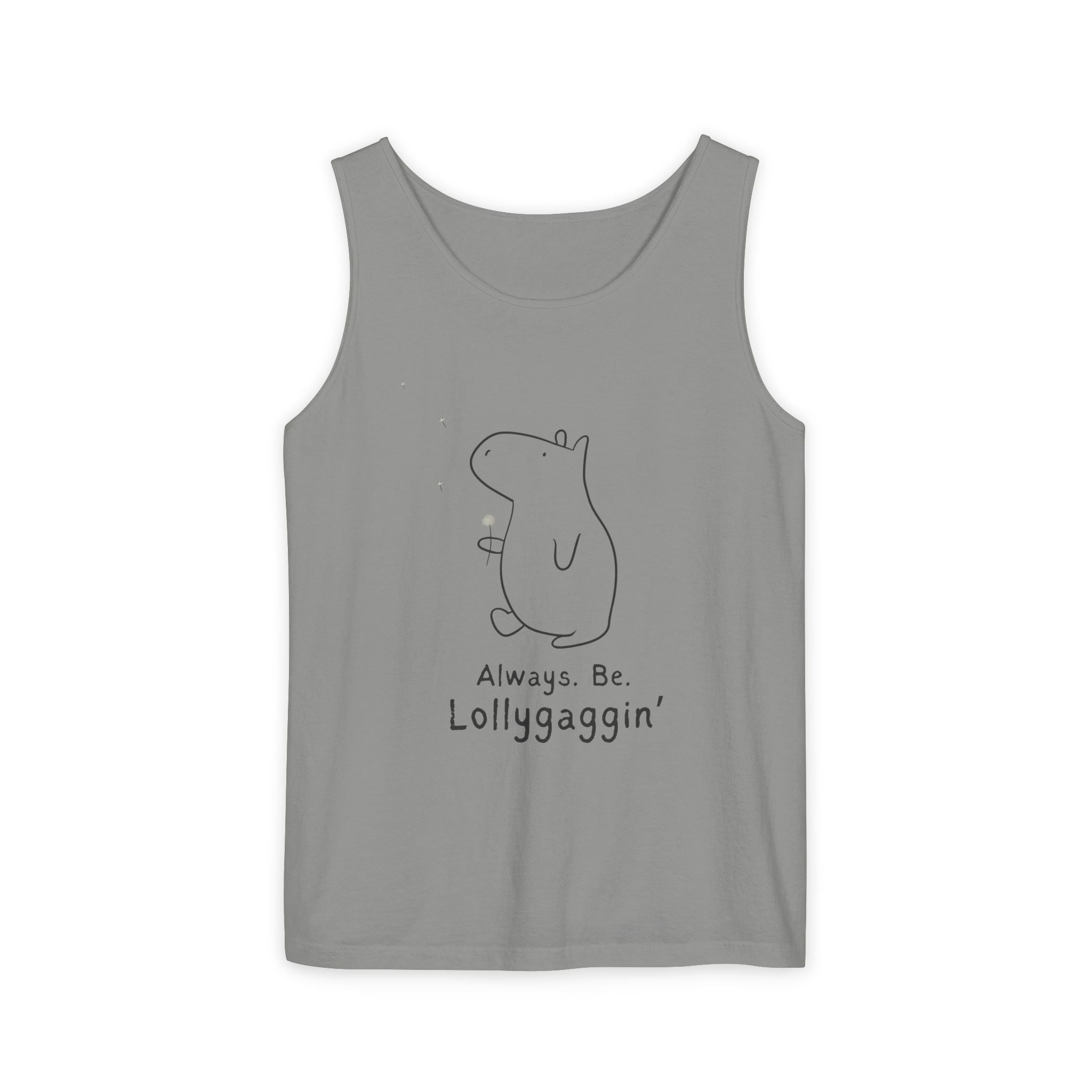Always Be Lollygaggin' Capybara Premium Tank Top