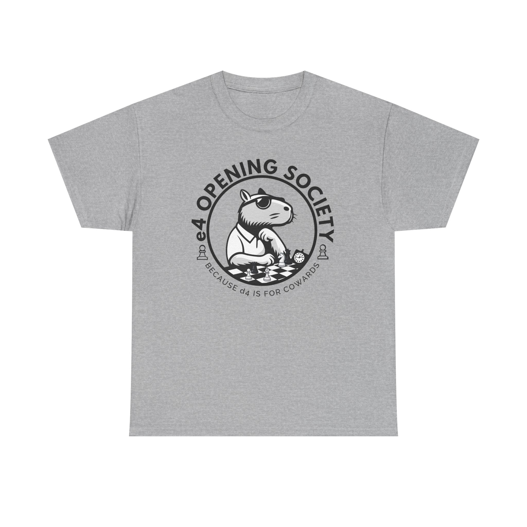 Capybara E4 Opening Society Shirt Vector Style Unisex Tee