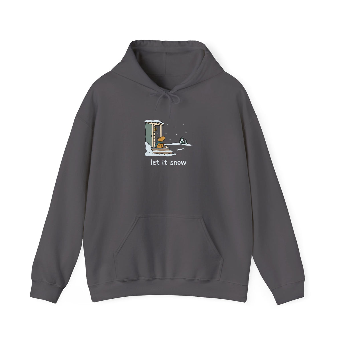 Let it Snow Cozy Capybara Hoodie