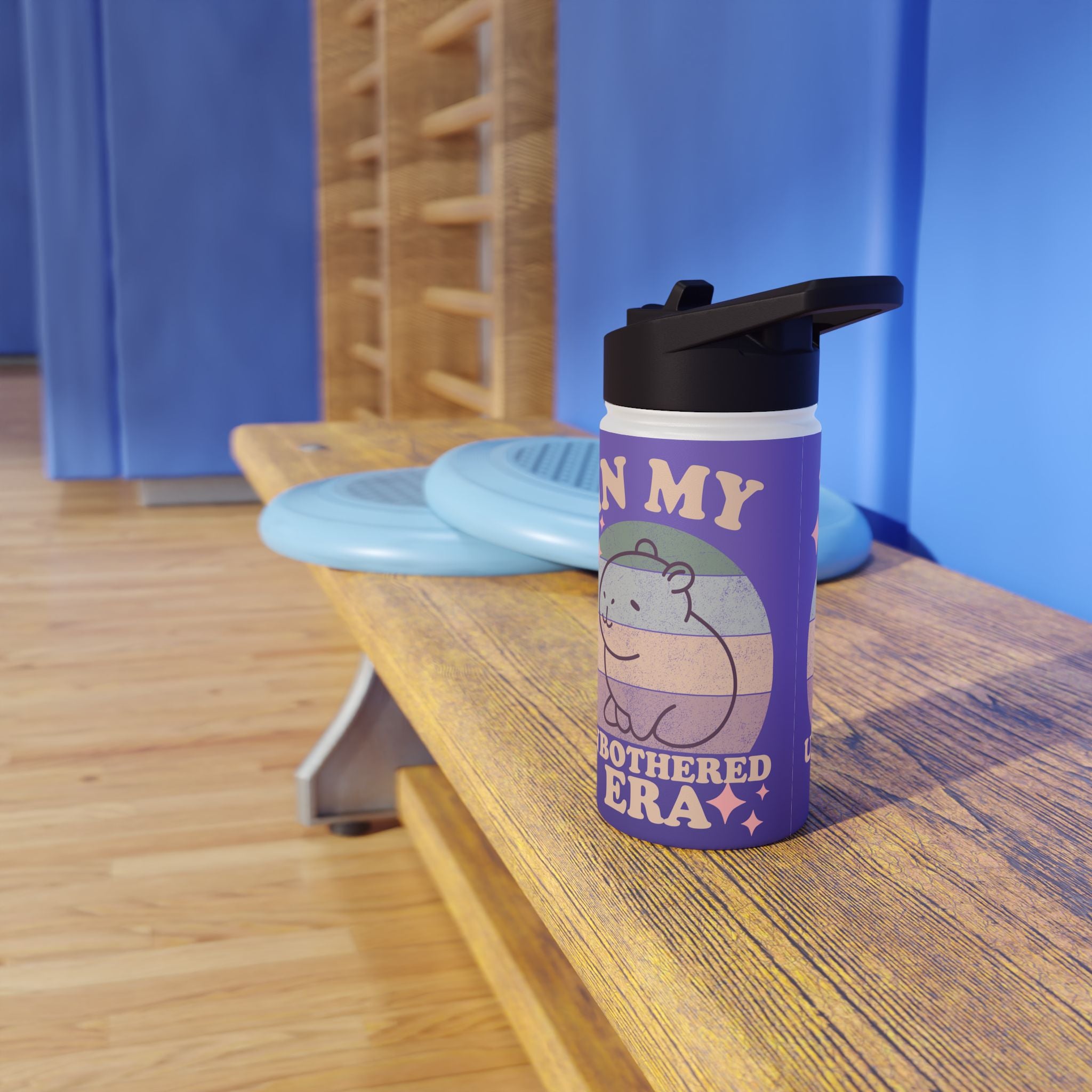 Personalized In My Unbothered Era Capybara Water Bottle | Funny Kids Water Bottle | Swiftie Gift