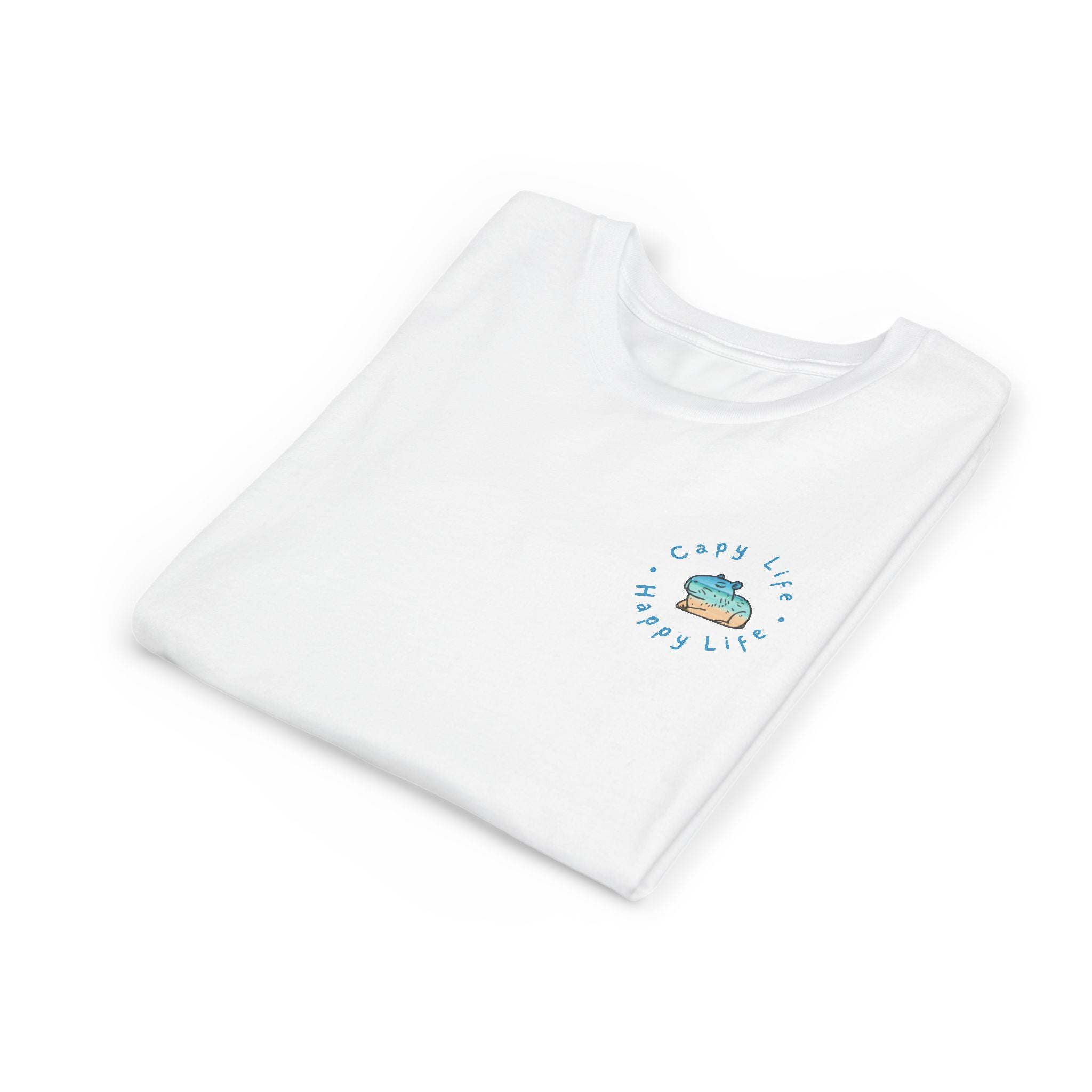 Capybara Beach Scene - Unisex Youth Tee