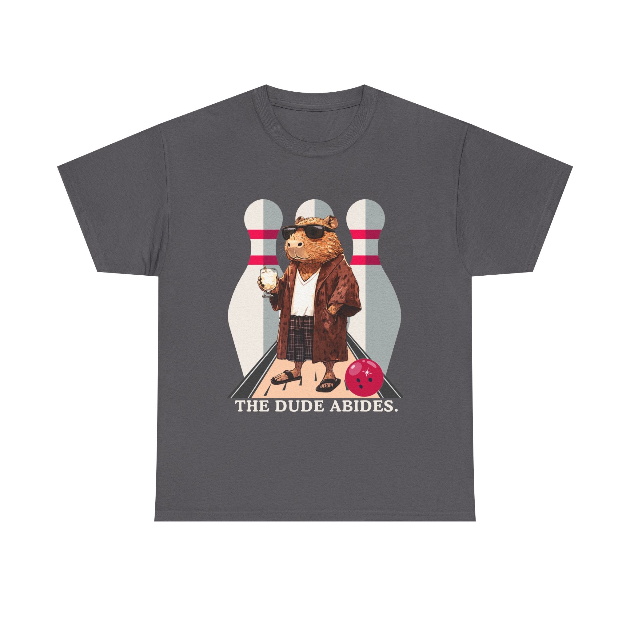 The Big Capybowski - 'The Dude Abides' - Big Lewboski Fan TShirt