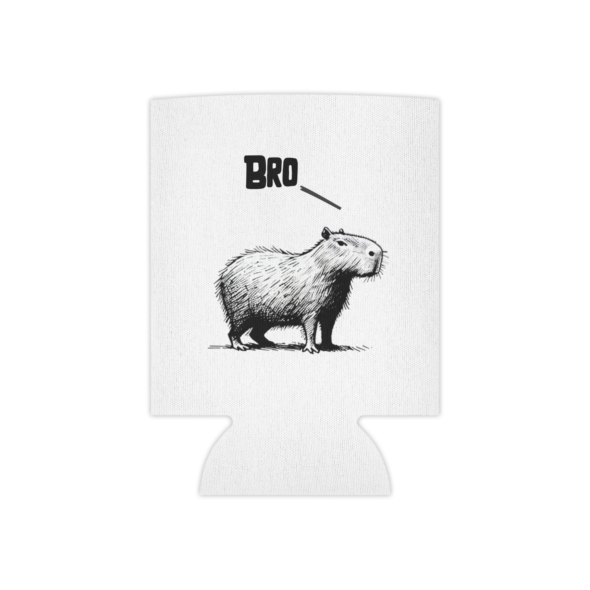 Bro, Bro Koozie – Funny Capybara Drink Holder