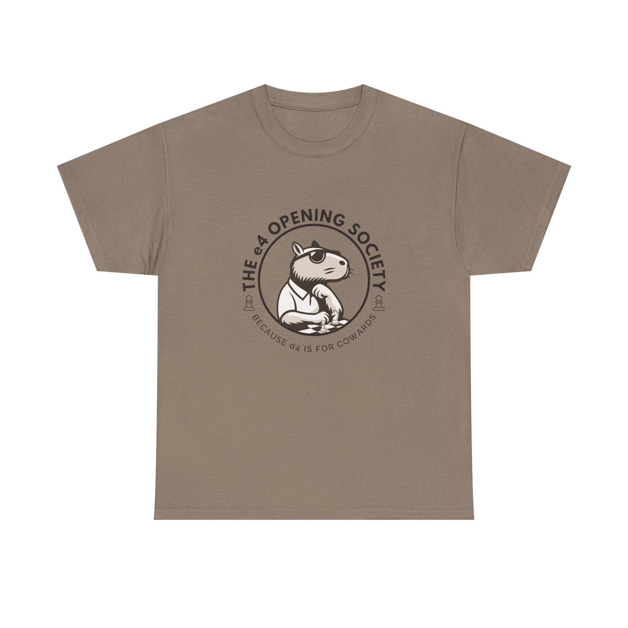 Capybara E4 Opening Society Shirt Vector Style Unisex Tee