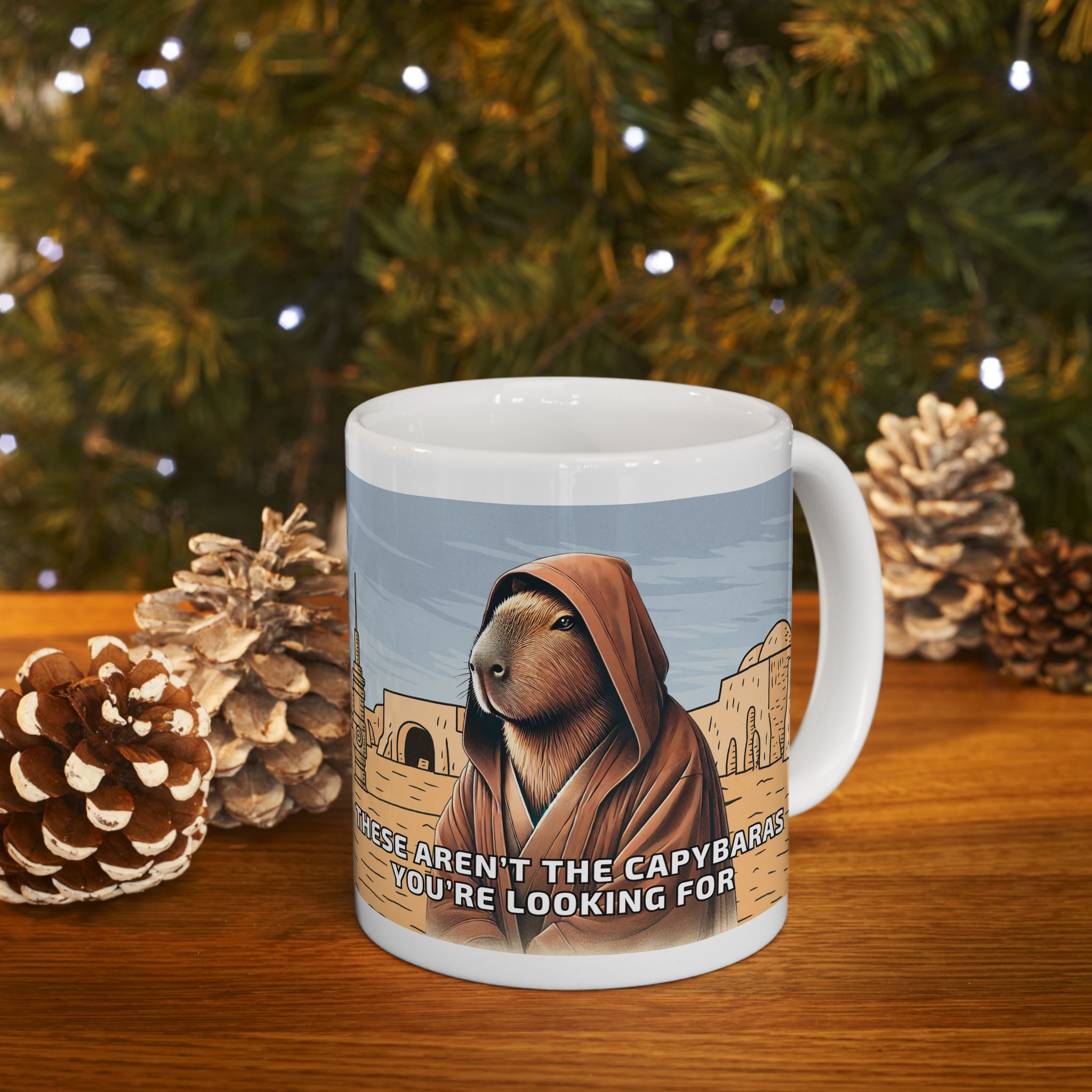 These Aren’t the Capybaras You’re Looking For – Ceramic Mug