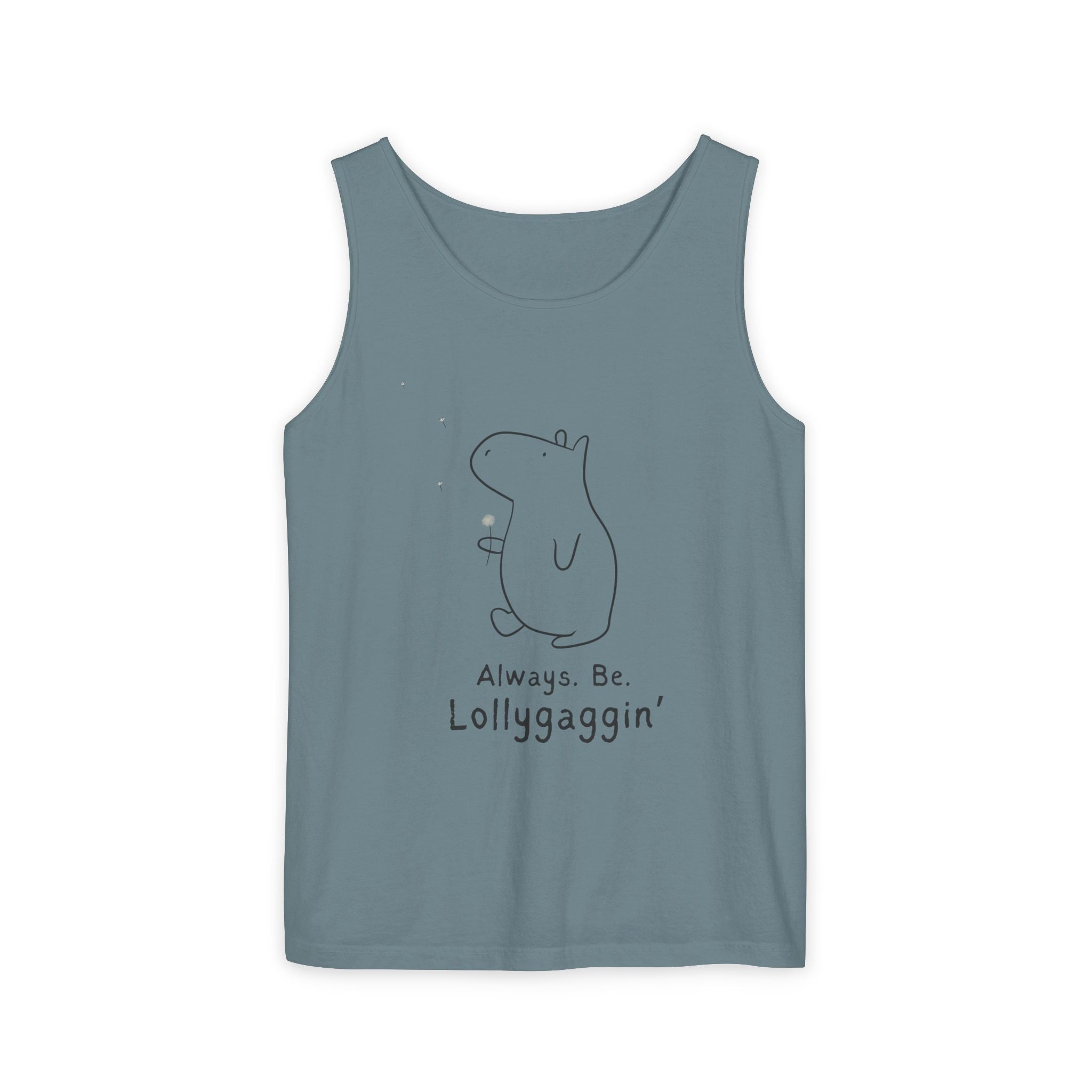 Always Be Lollygaggin' Capybara Premium Tank Top