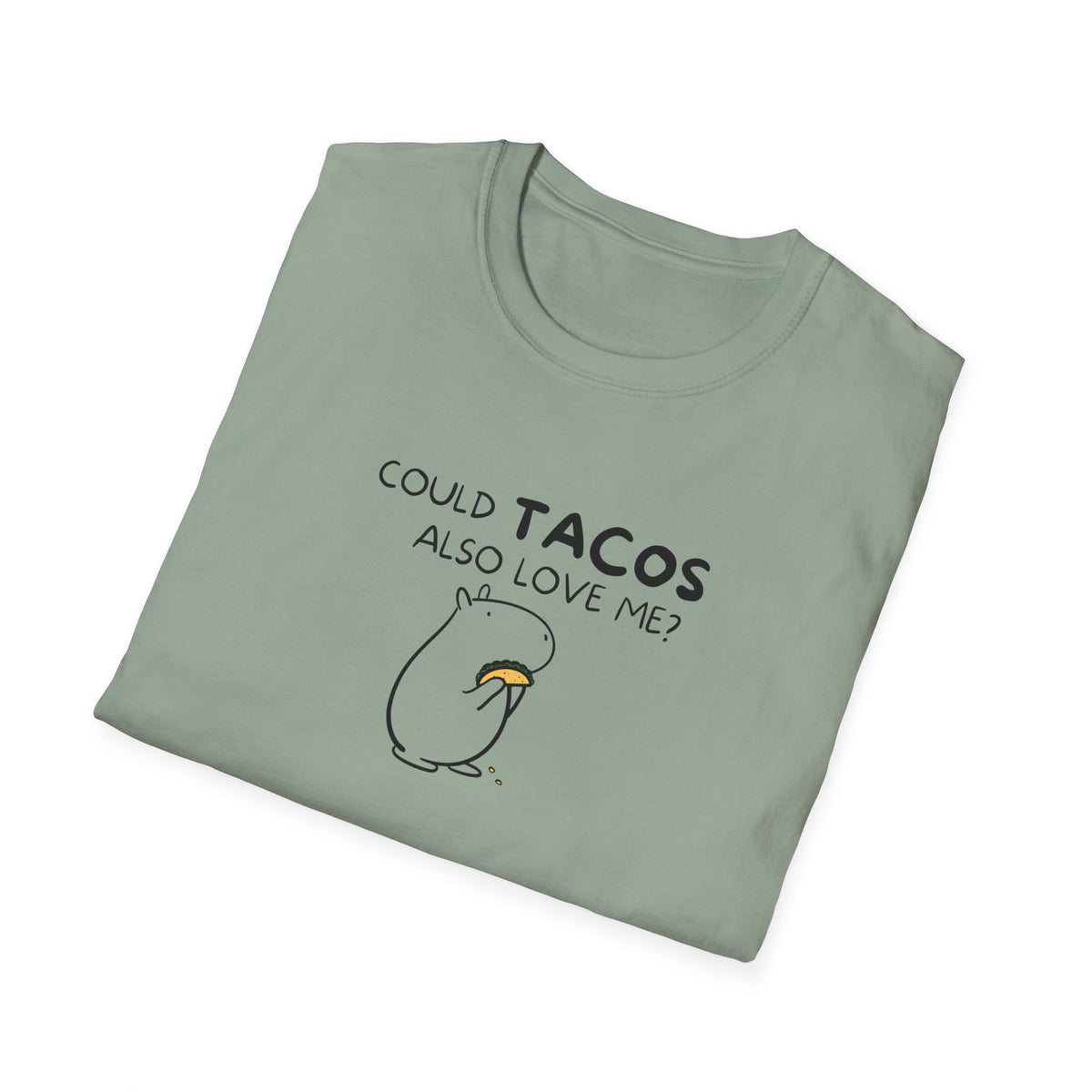 Could Tacos Also Love Me? Capybara Softstyle Tee