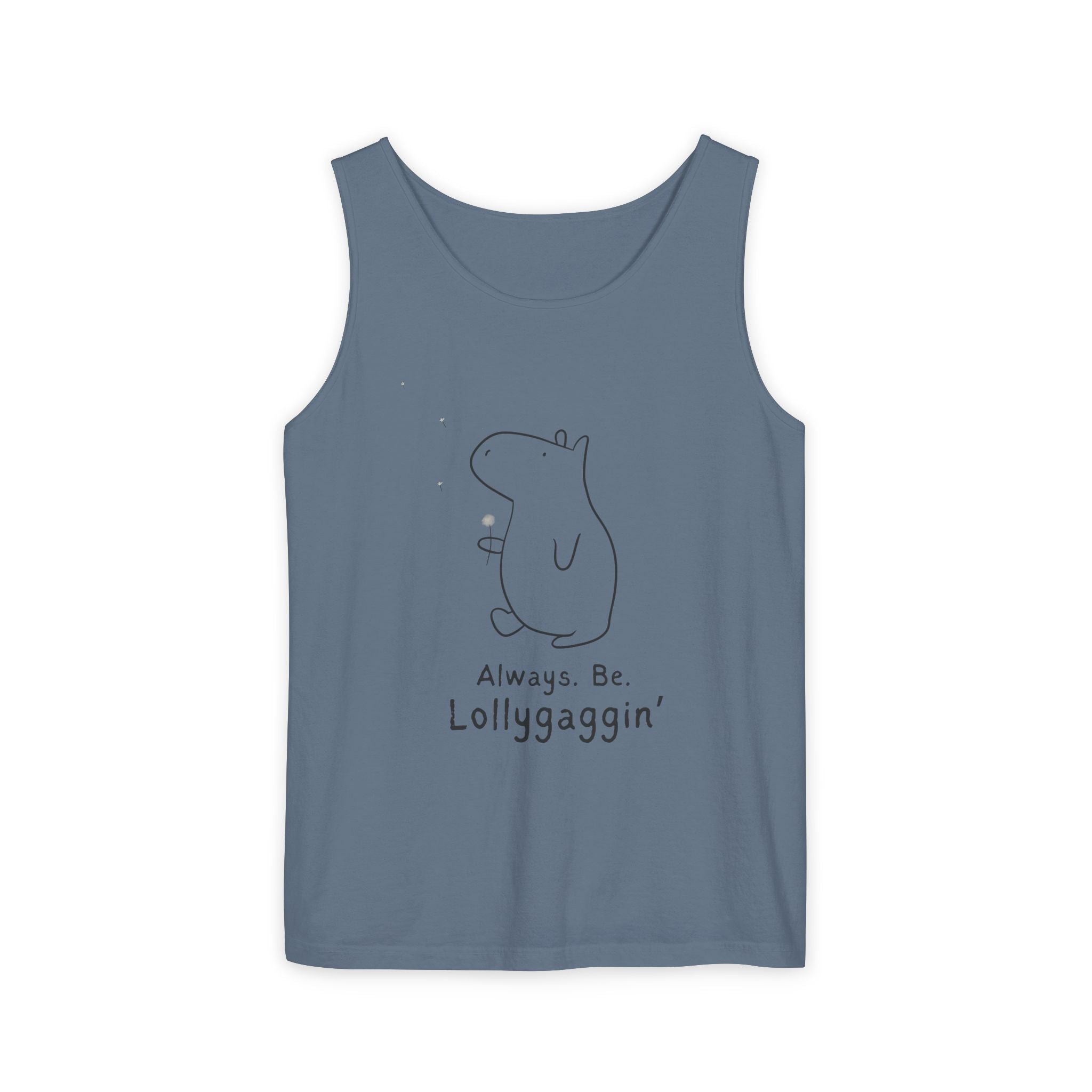 Always Be Lollygaggin' Capybara Premium Tank Top