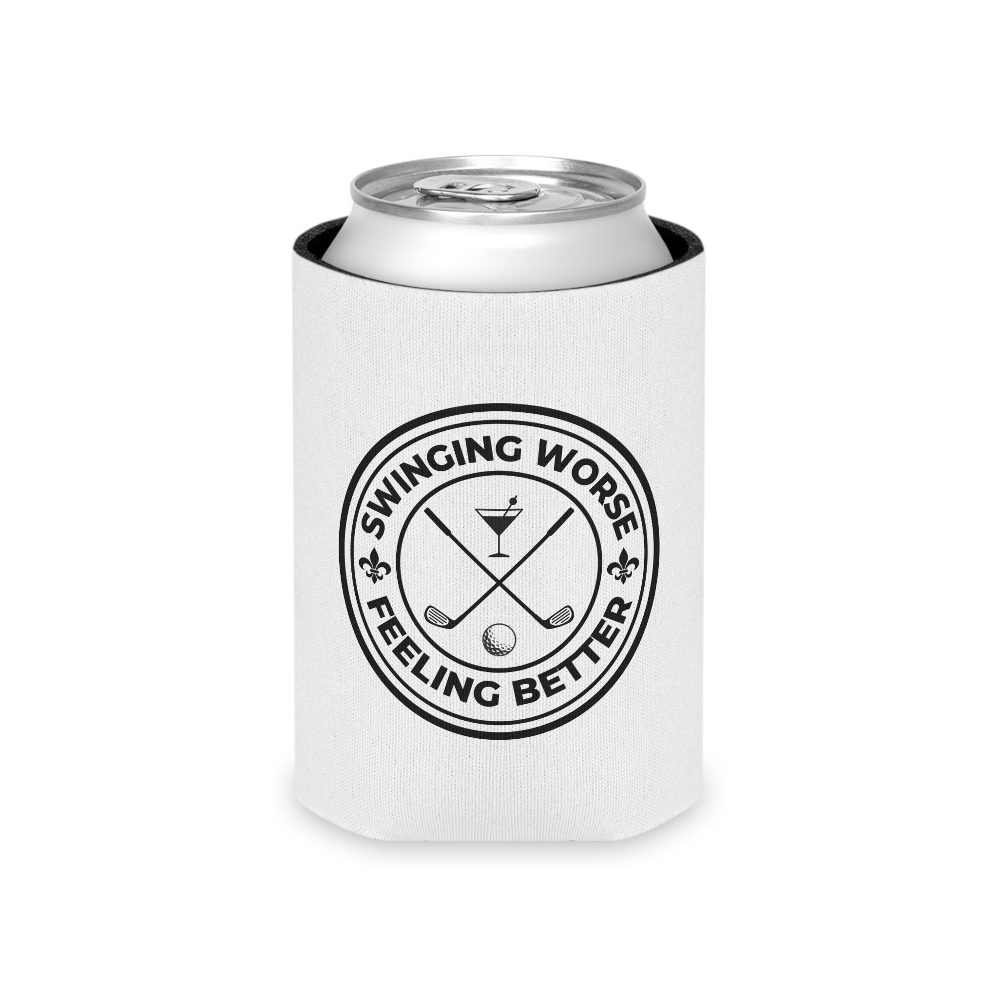 Swinging Worse Feeling Better Beer Koozie