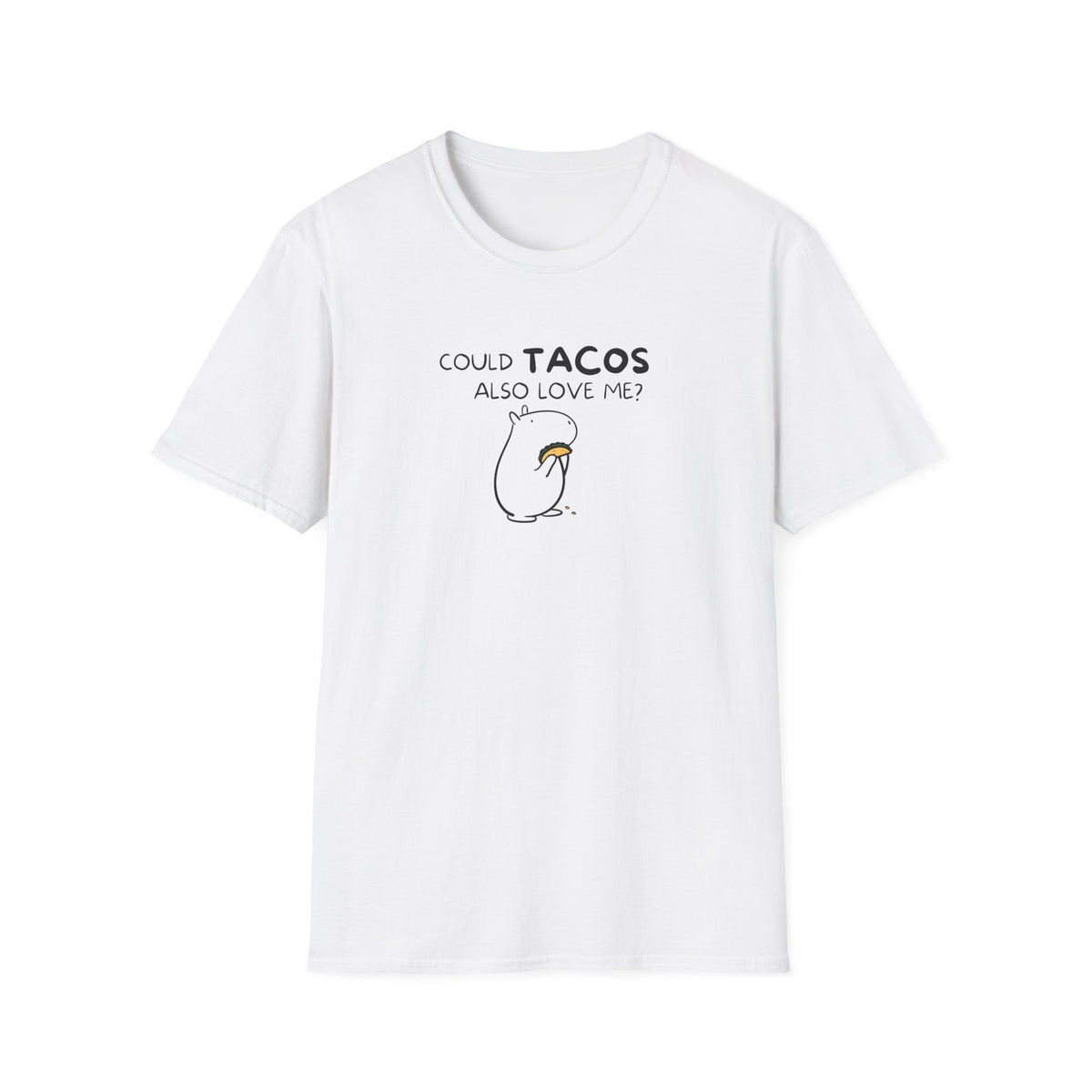 Could Tacos Also Love Me? Capybara Softstyle Tee
