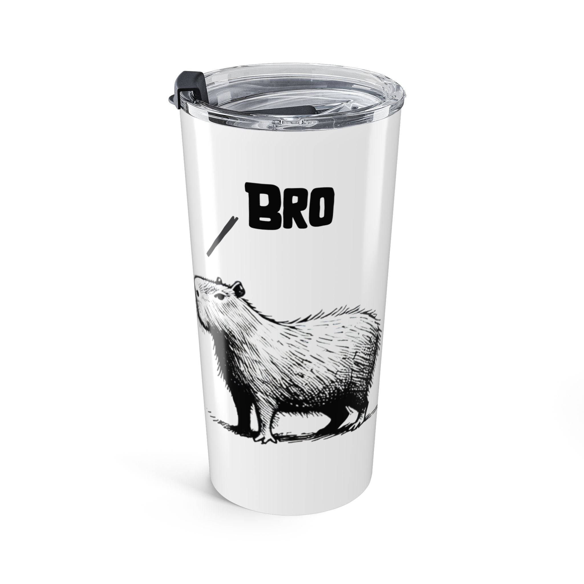 Bro Bro Coffee Mug Tumbler – Capybara Best Bros Tumbler