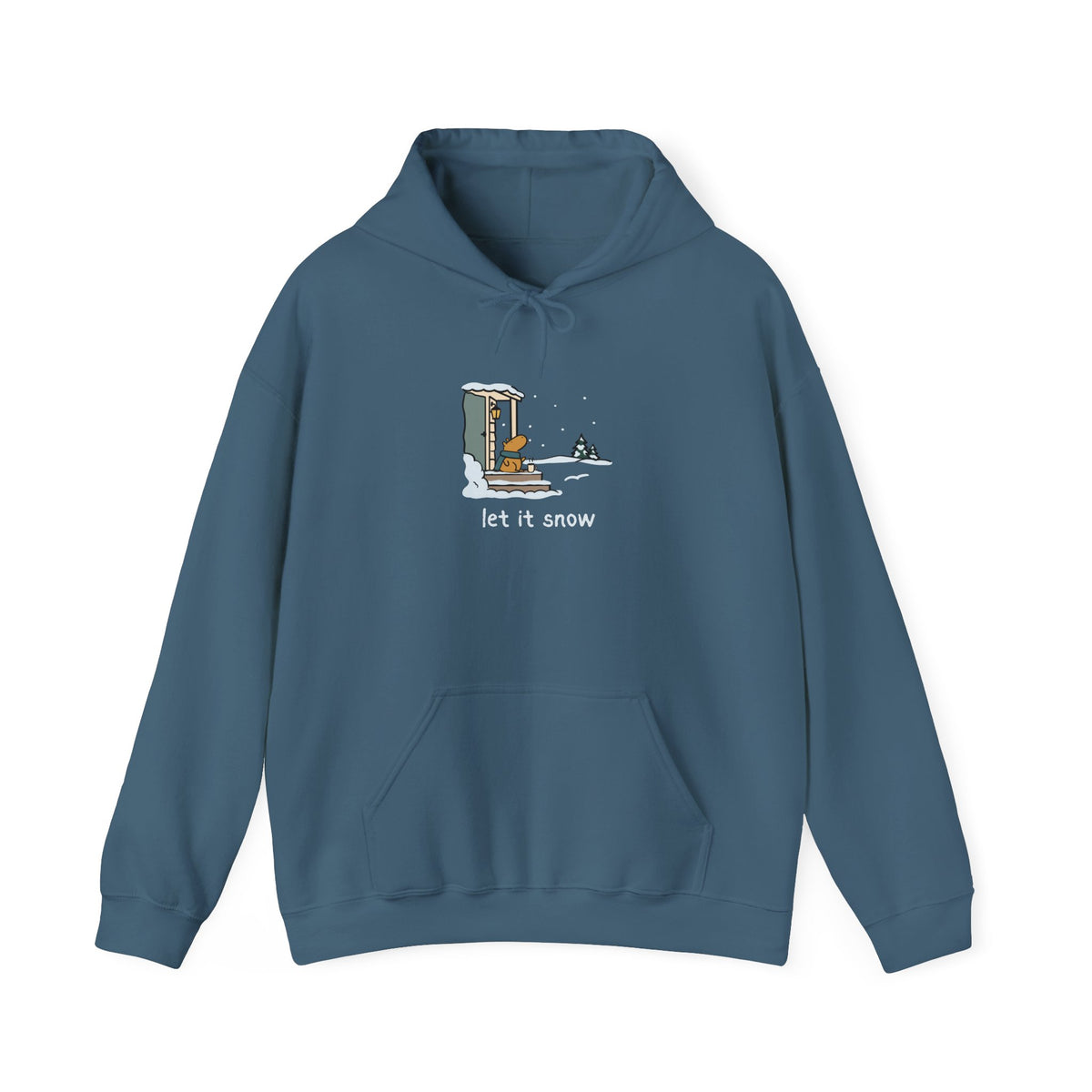 Let it Snow Cozy Capybara Hoodie