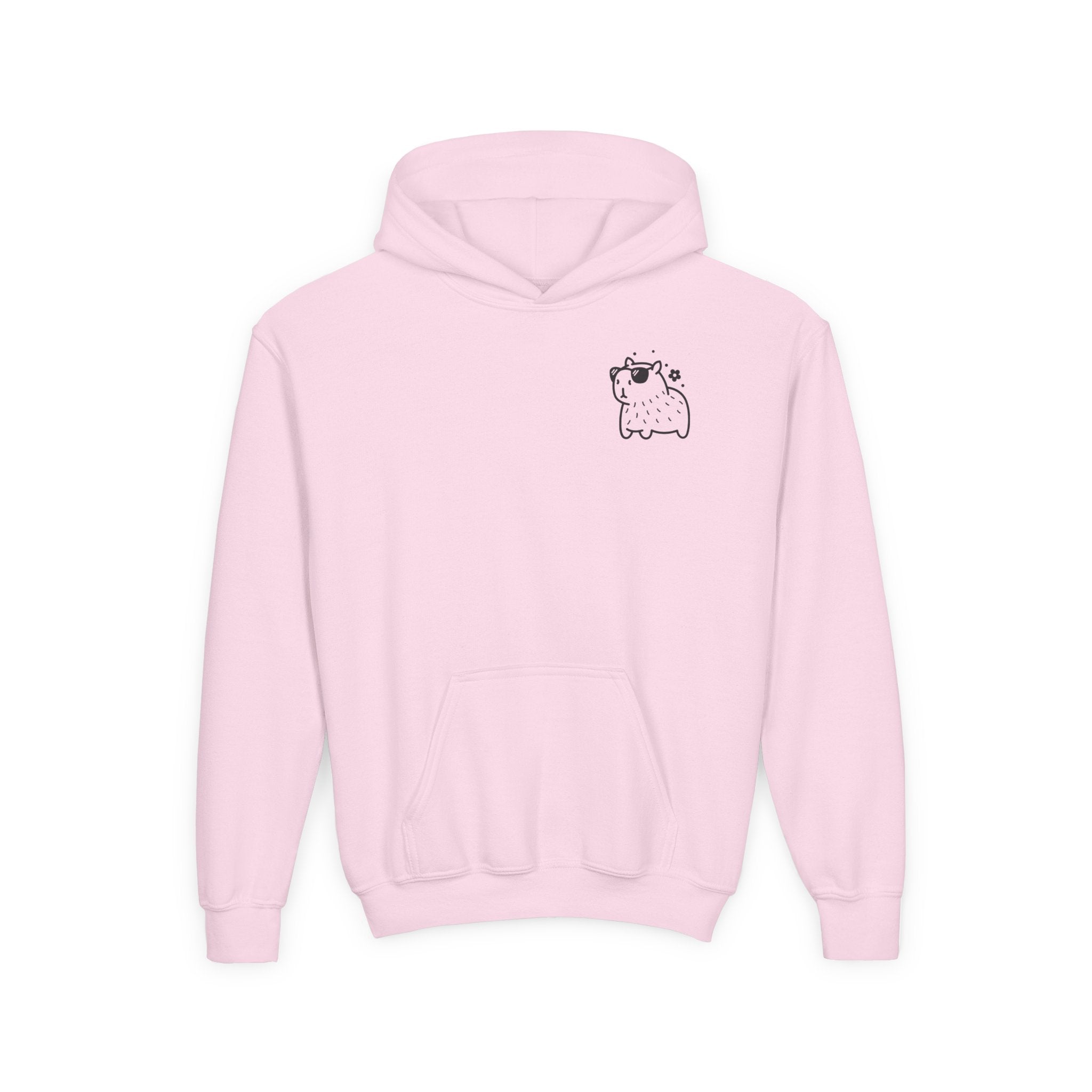 Kawaii No Cap, Just Capybara Kids Hoodie