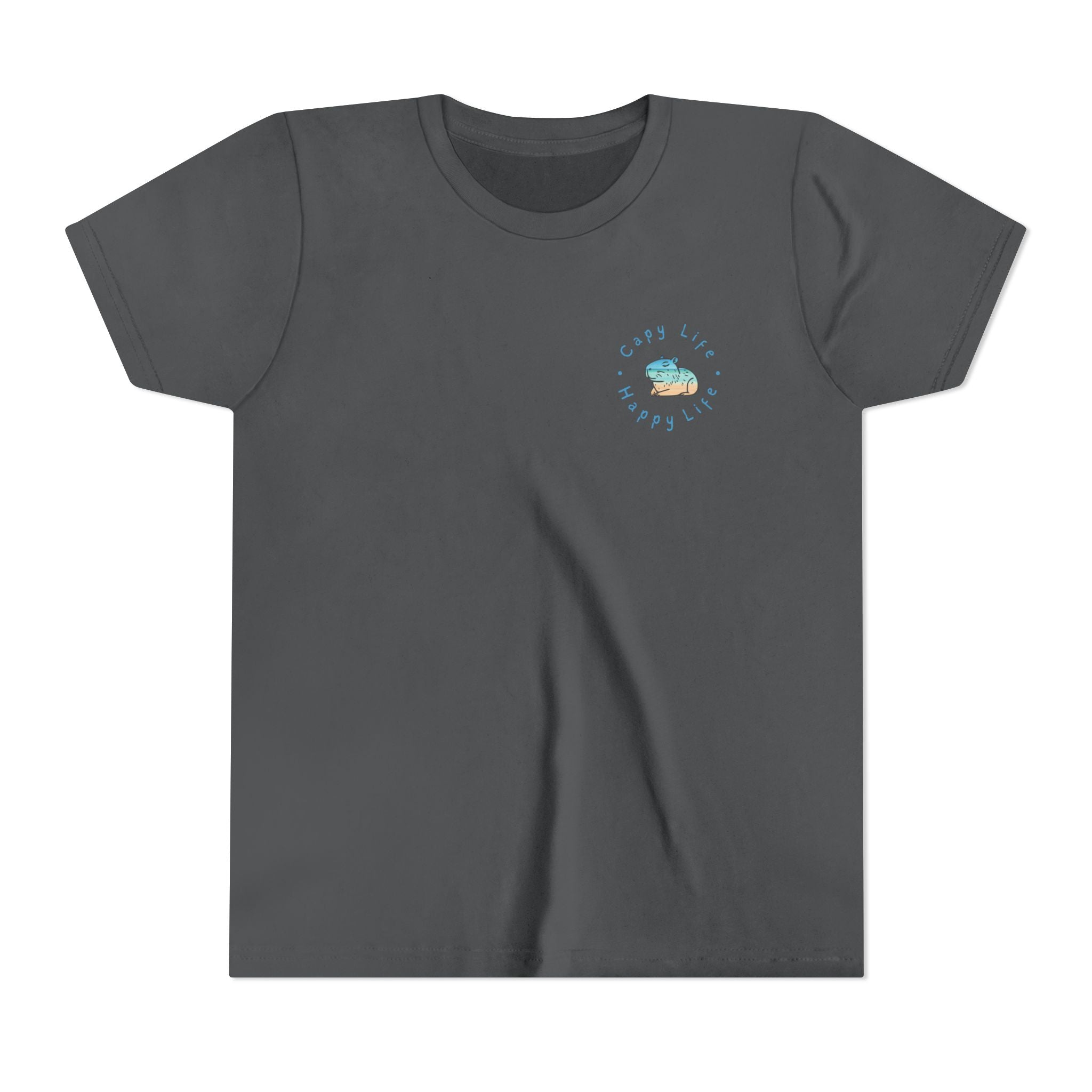 Capybara Beach Scene - Unisex Youth Tee