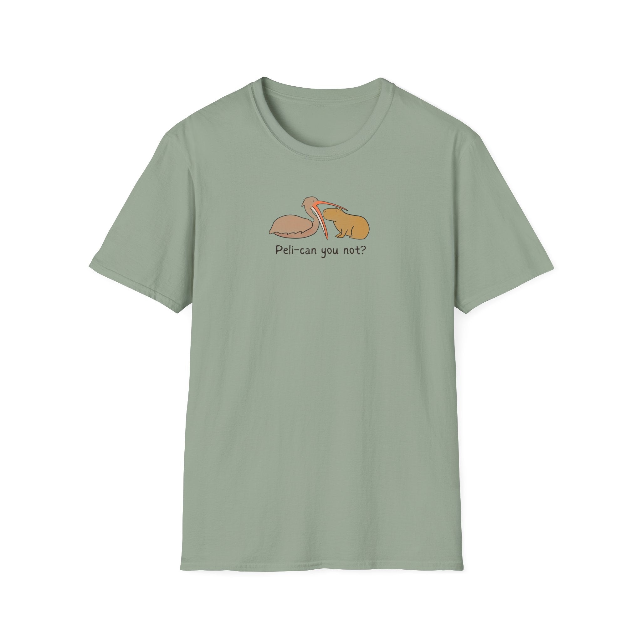 Peli-Can You Not? Capybara Softstyle Adult Tee