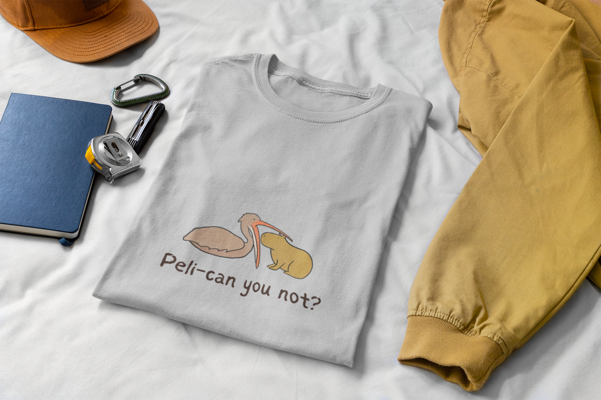 Peli-Can You Not? Capybara Softstyle Adult Tee
