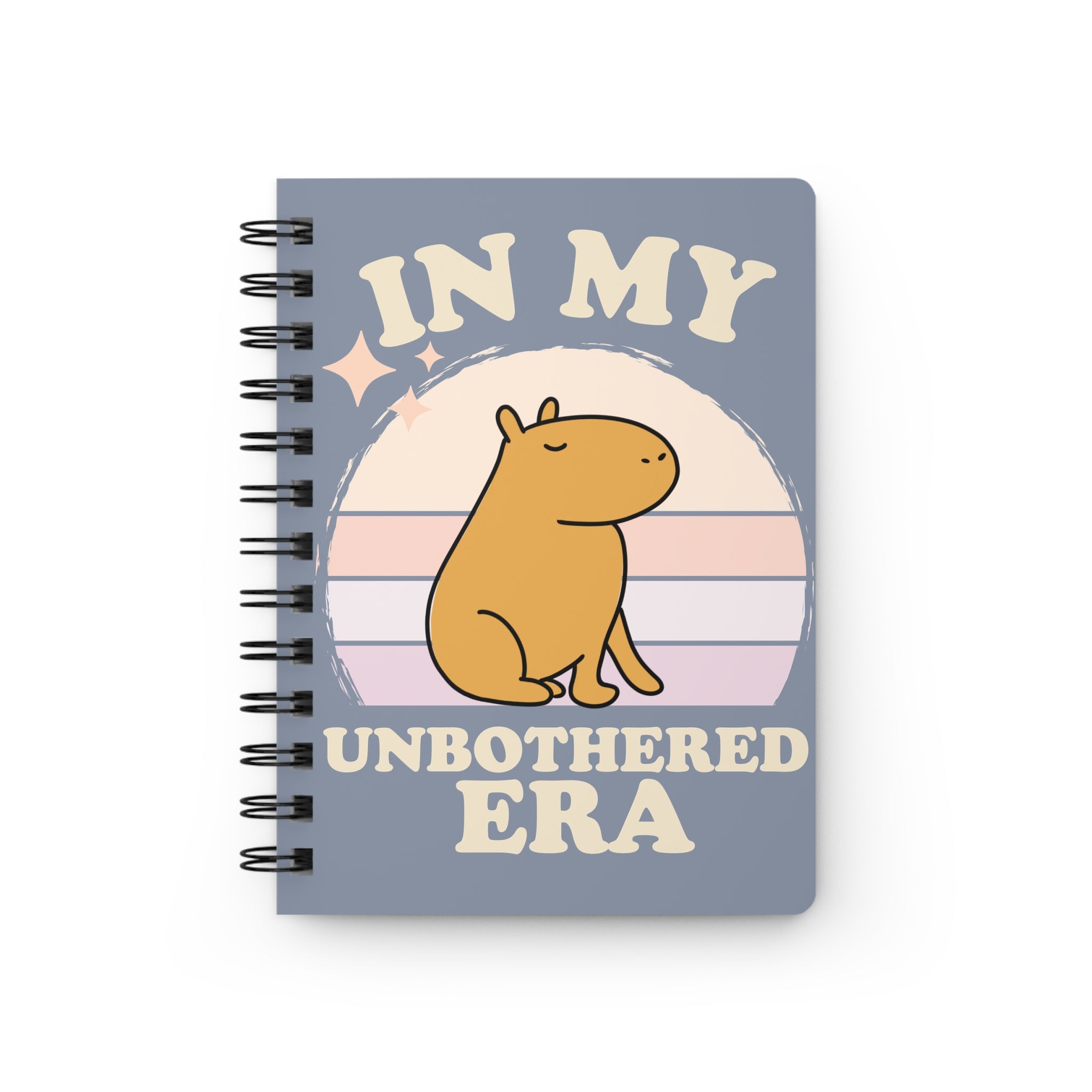 Capybara Notebook – In My Unbothered Era Journal