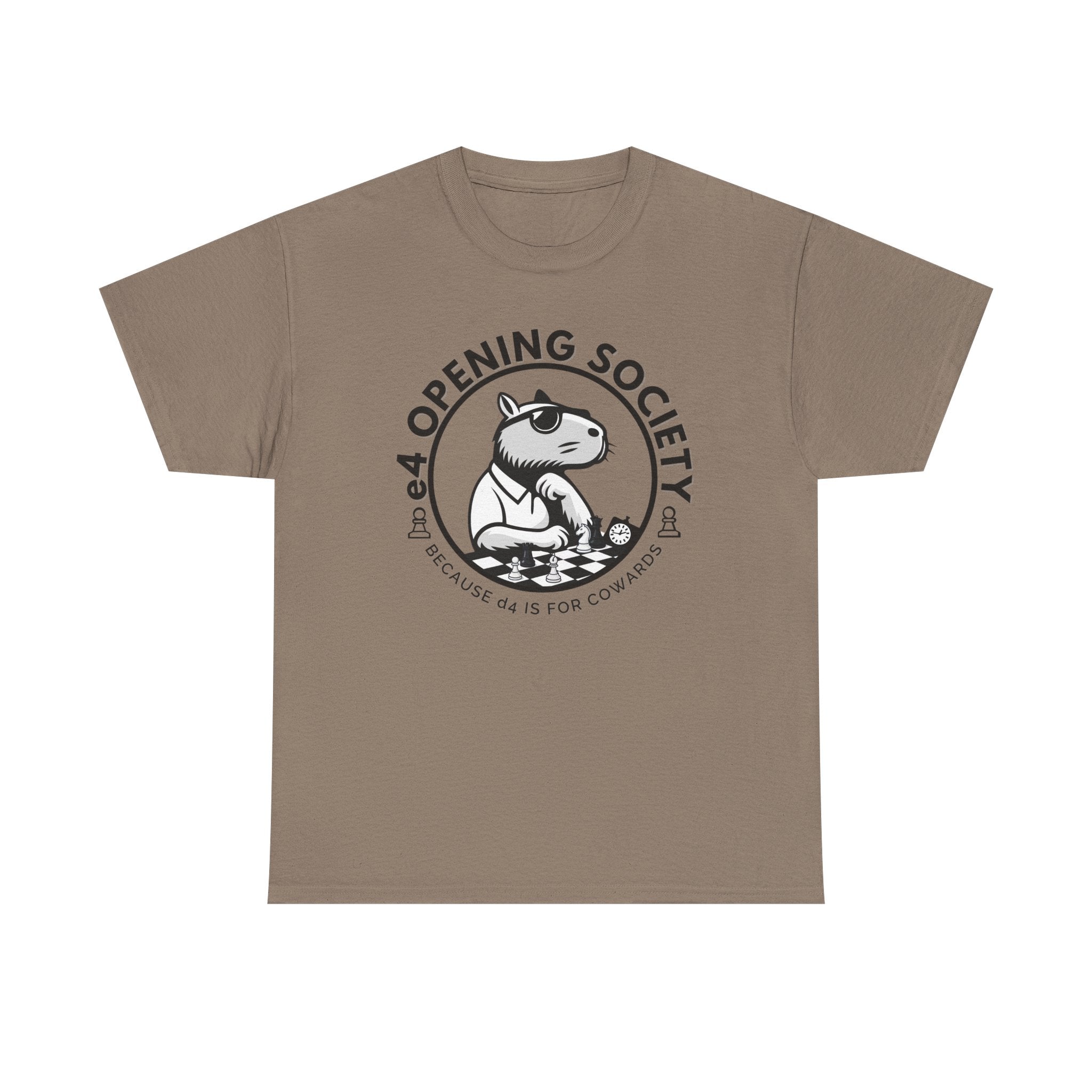 Capybara E4 Opening Society Shirt Vector Style Unisex Tee