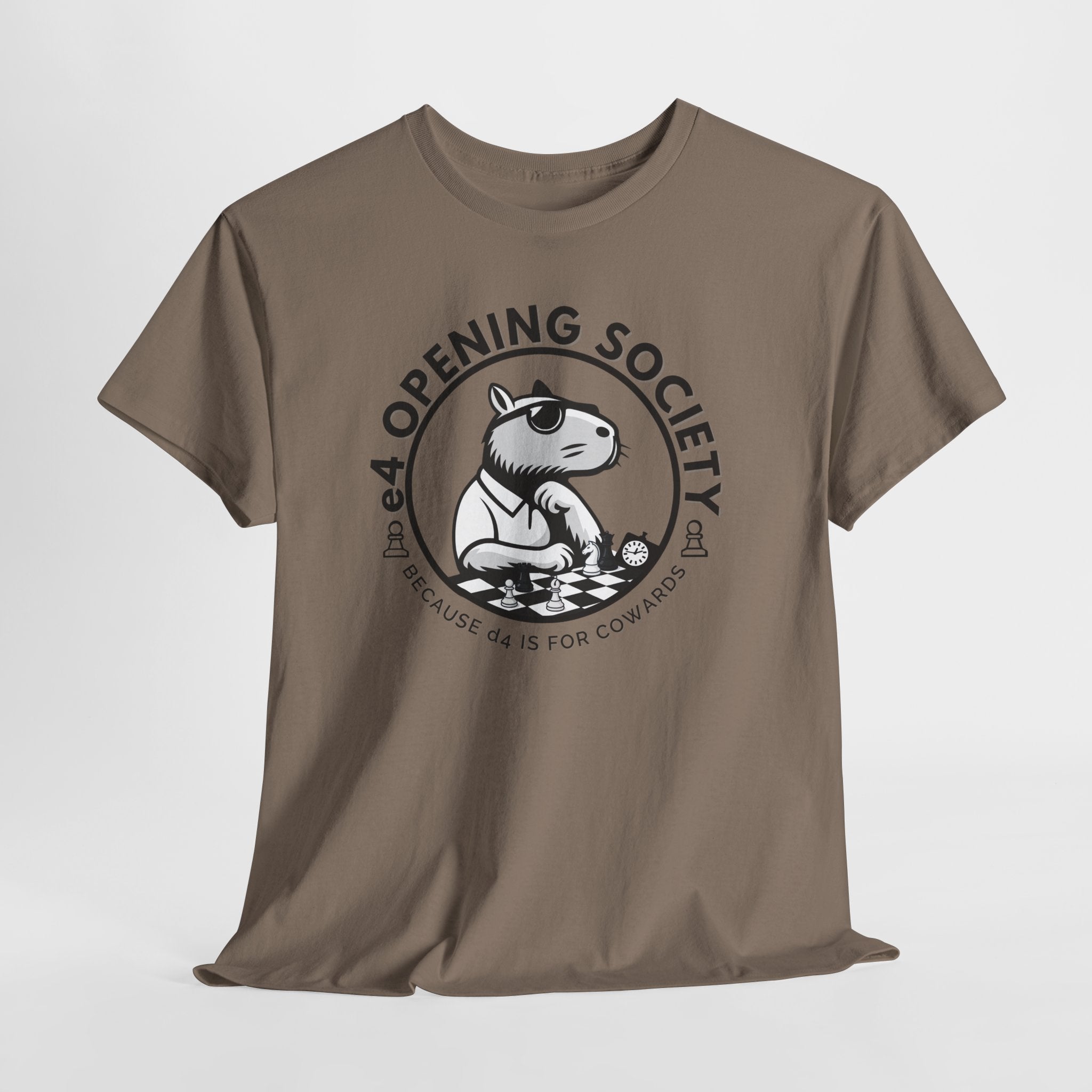Capybara E4 Opening Society Shirt Vector Style Unisex Tee