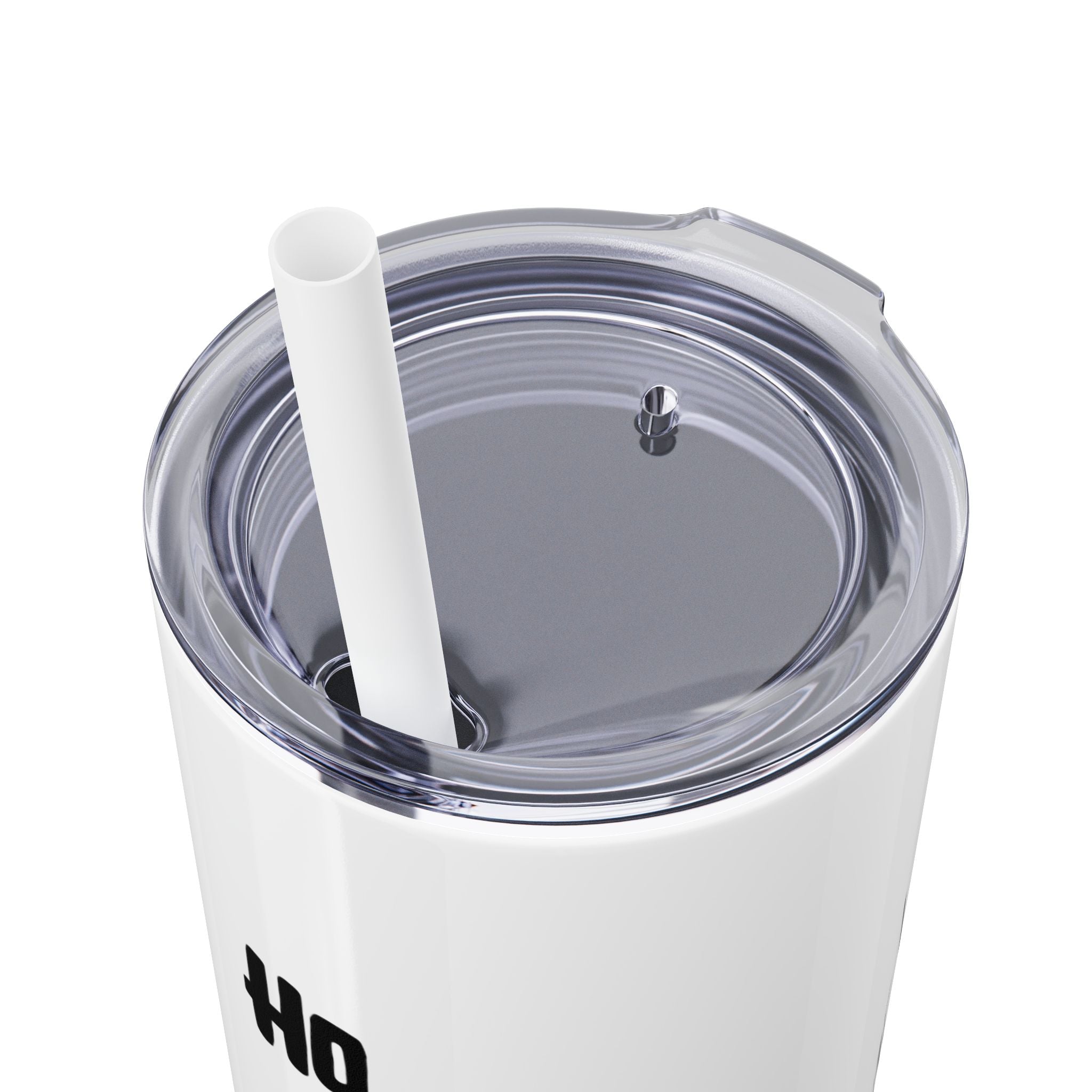 Ho Ho Ho Capybara Christmas Cup for Holiday Vibes - Skinny Tumbler