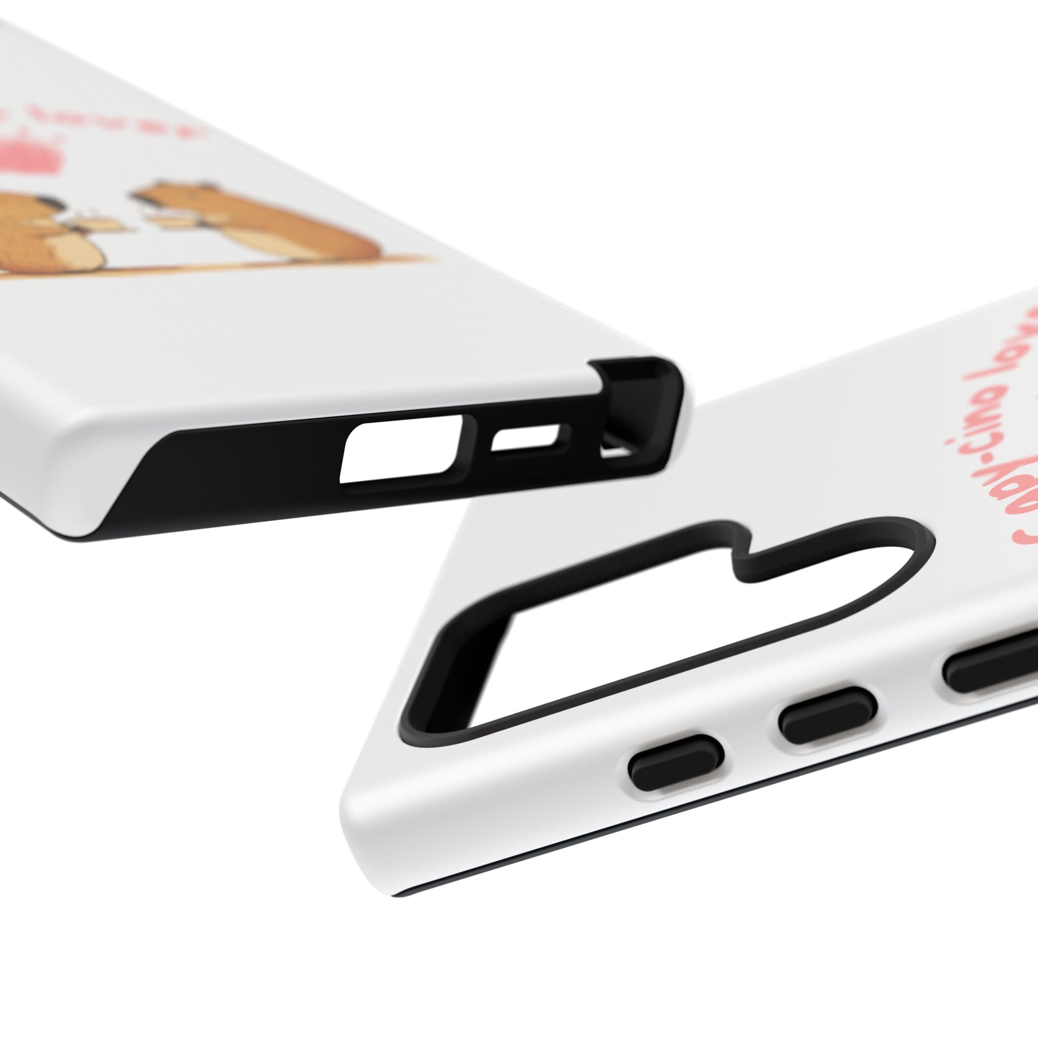 Cute Capybara Phone Case (Capy-cino Lover Series)