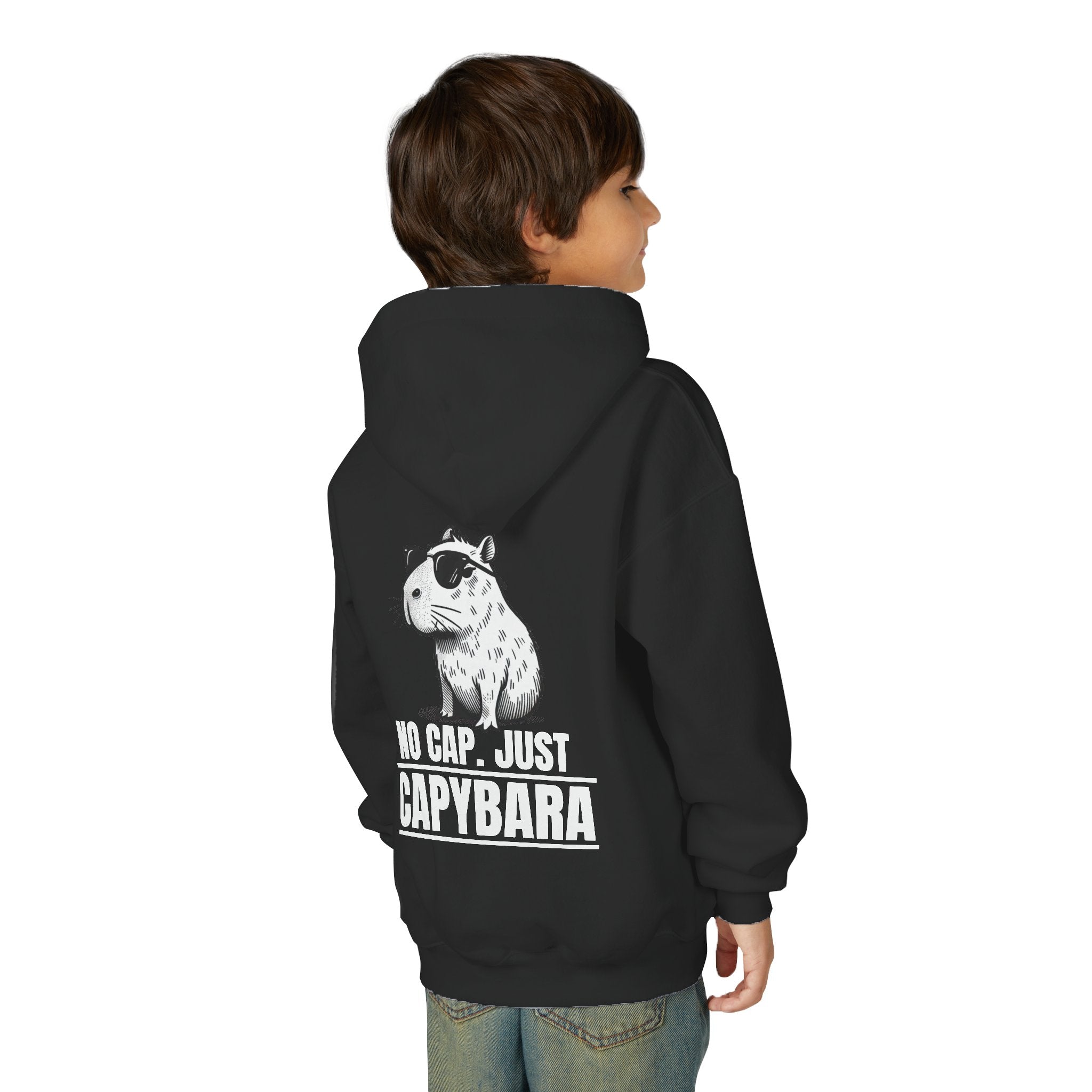 No Capy Just Capybara Kids Hoodie