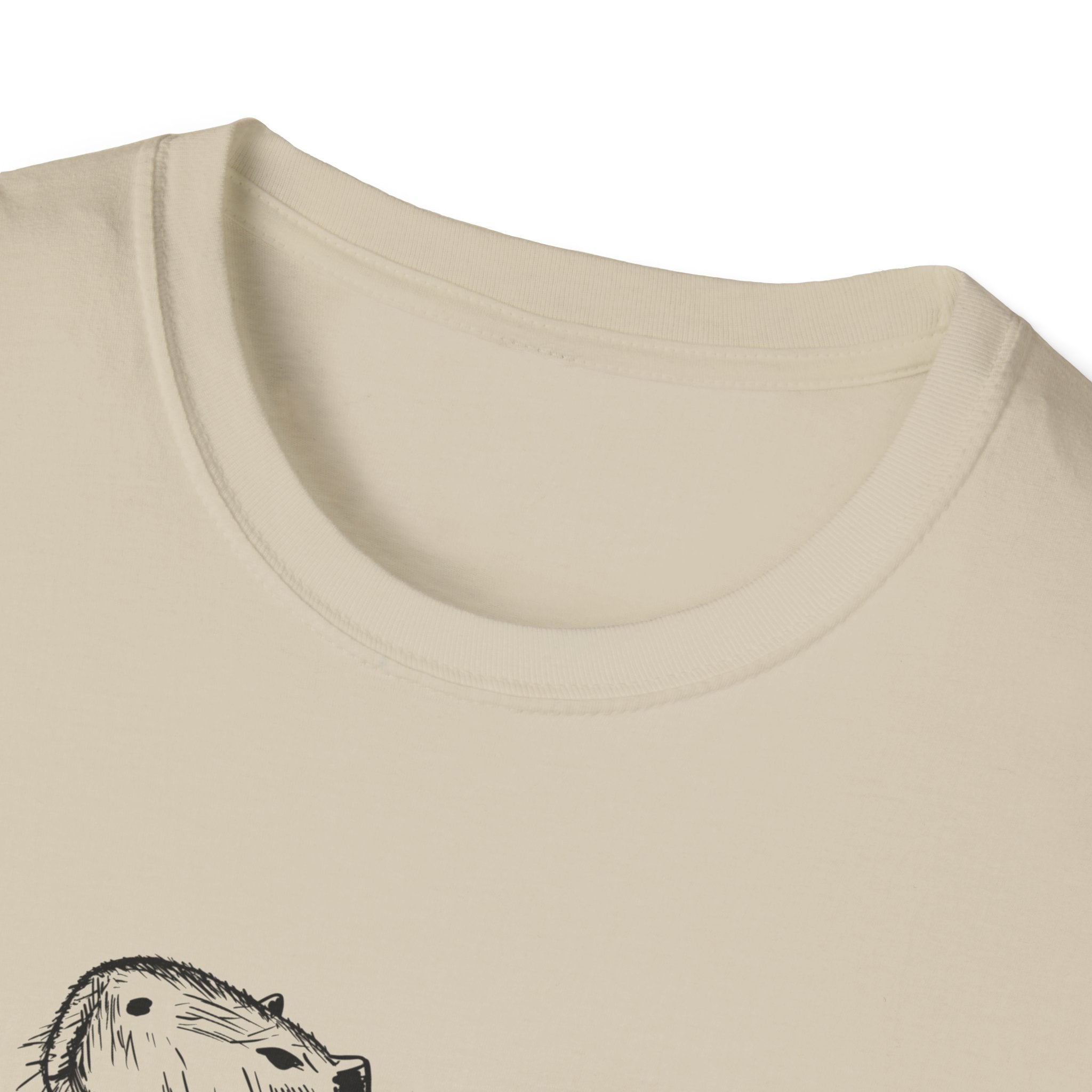 This Is Me Unbothered Shirt – Funny Capybara Softstyle Tee