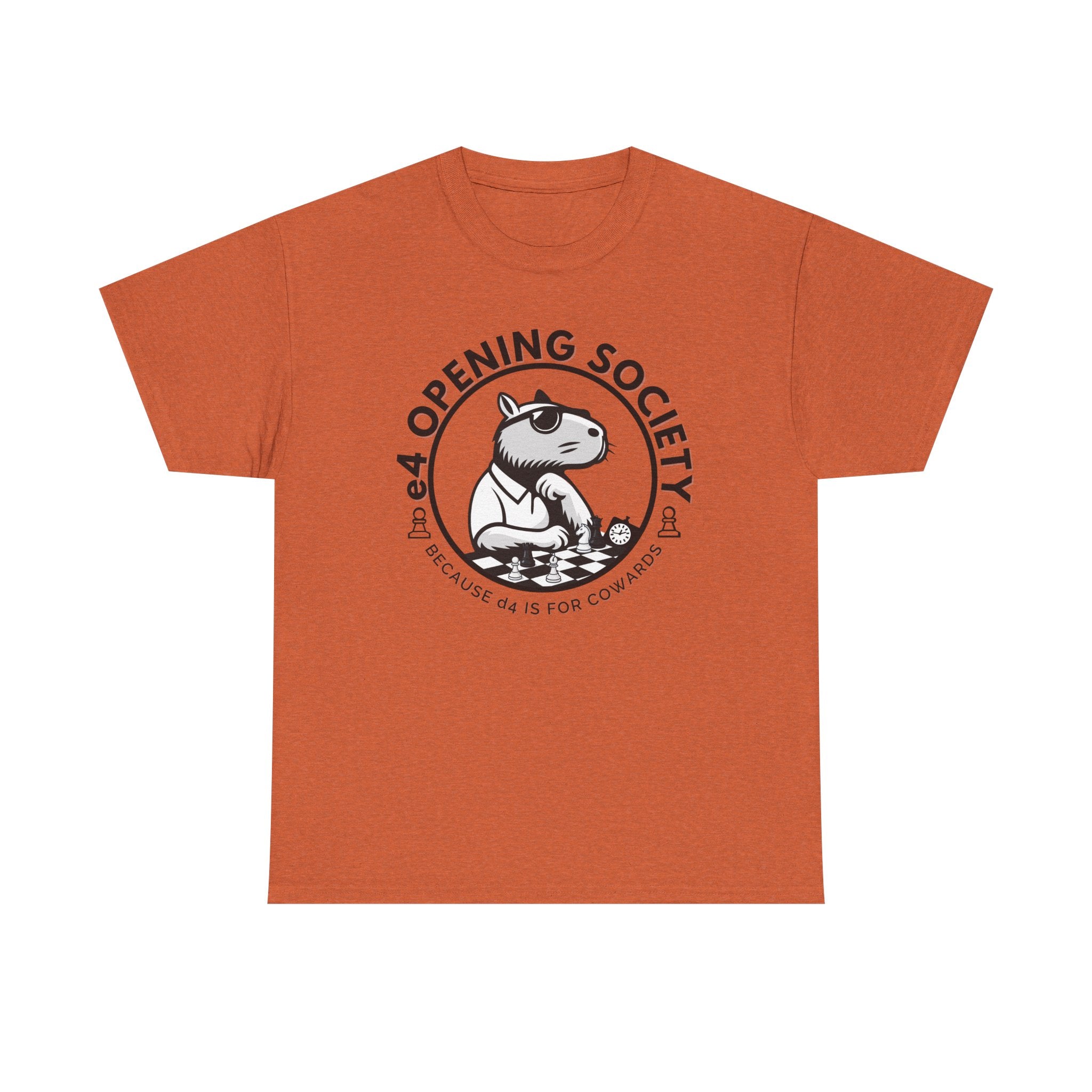 Capybara E4 Opening Society Shirt Vector Style Unisex Tee