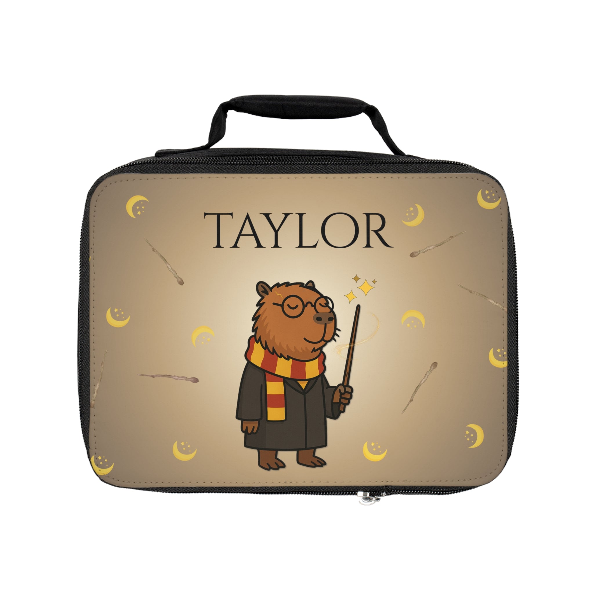 Personalized Hairy Potter Lunchbox – Harry Potter Inspired Lunch Bag for Kids | Free Name Personalization