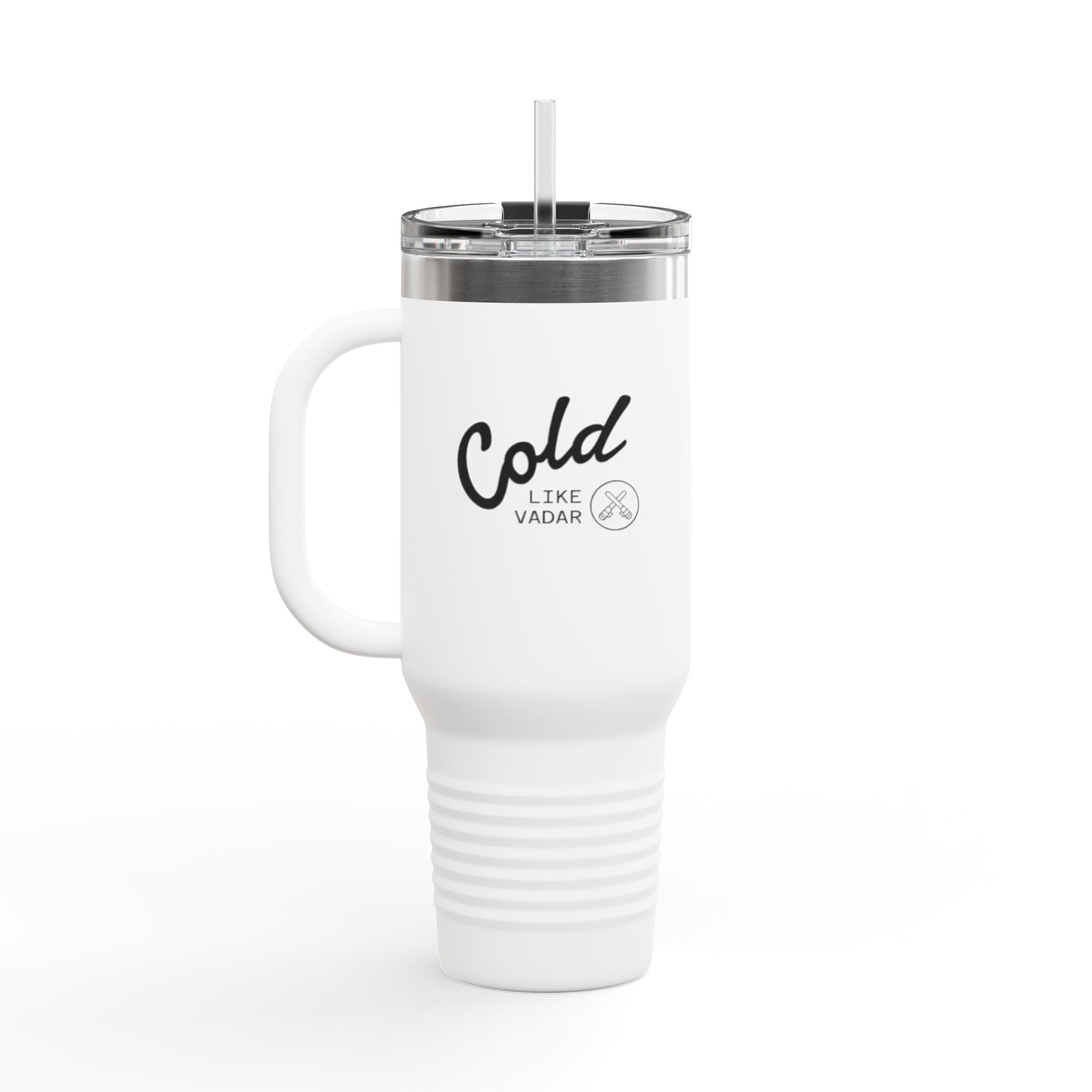 Star Wars Travel Mug – The Chill Is Strong With This One – Funny Capybara Parody – Insulated Coffee Tumbler – Sci-Fi Gift for Nerds and Geeks