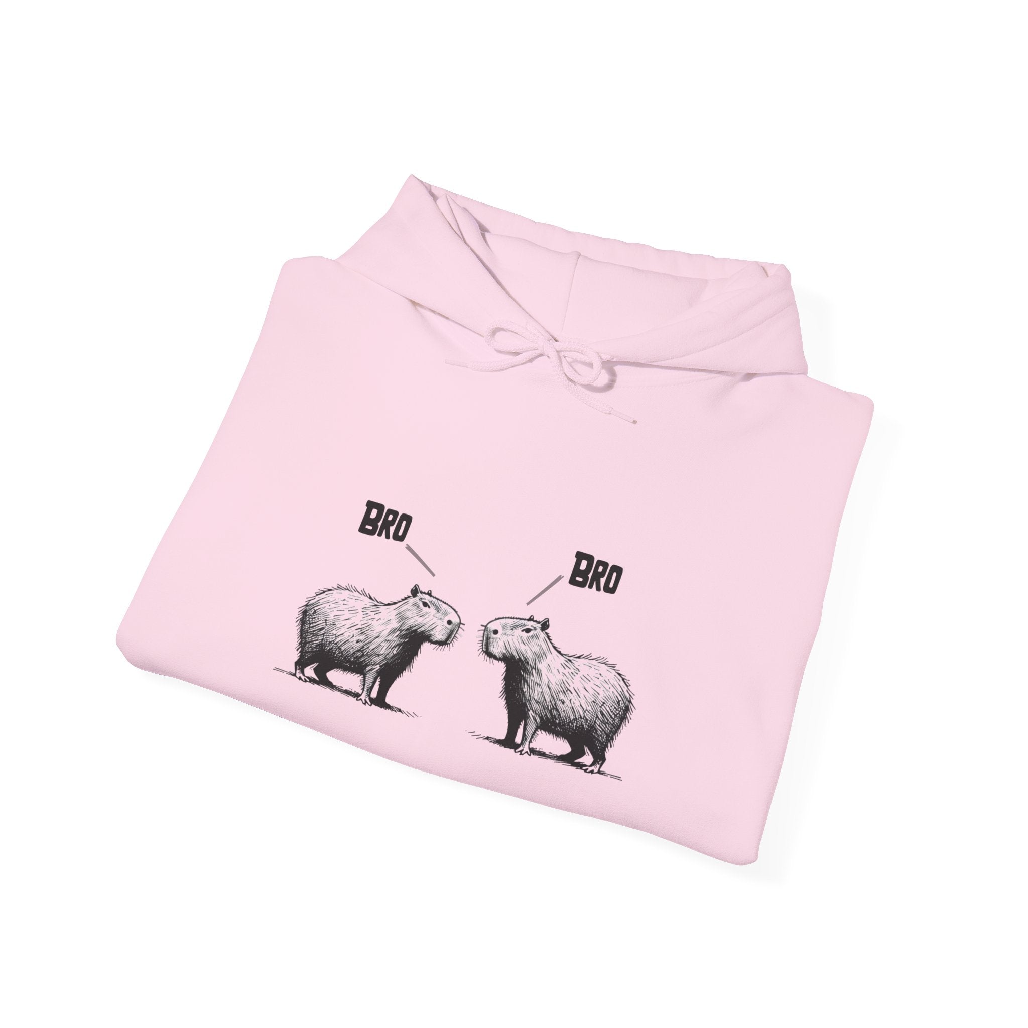 Bro Bro Adult Hoodie | Funny Chill Graphic Heavy Hoodie